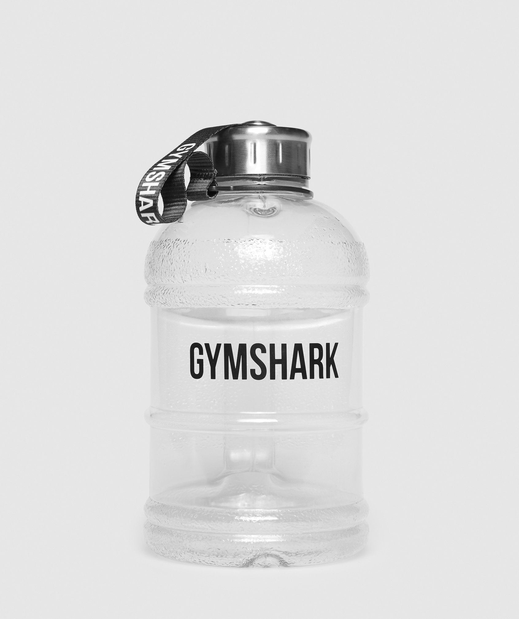 44oz Water Bottle in Black Logo - view 2