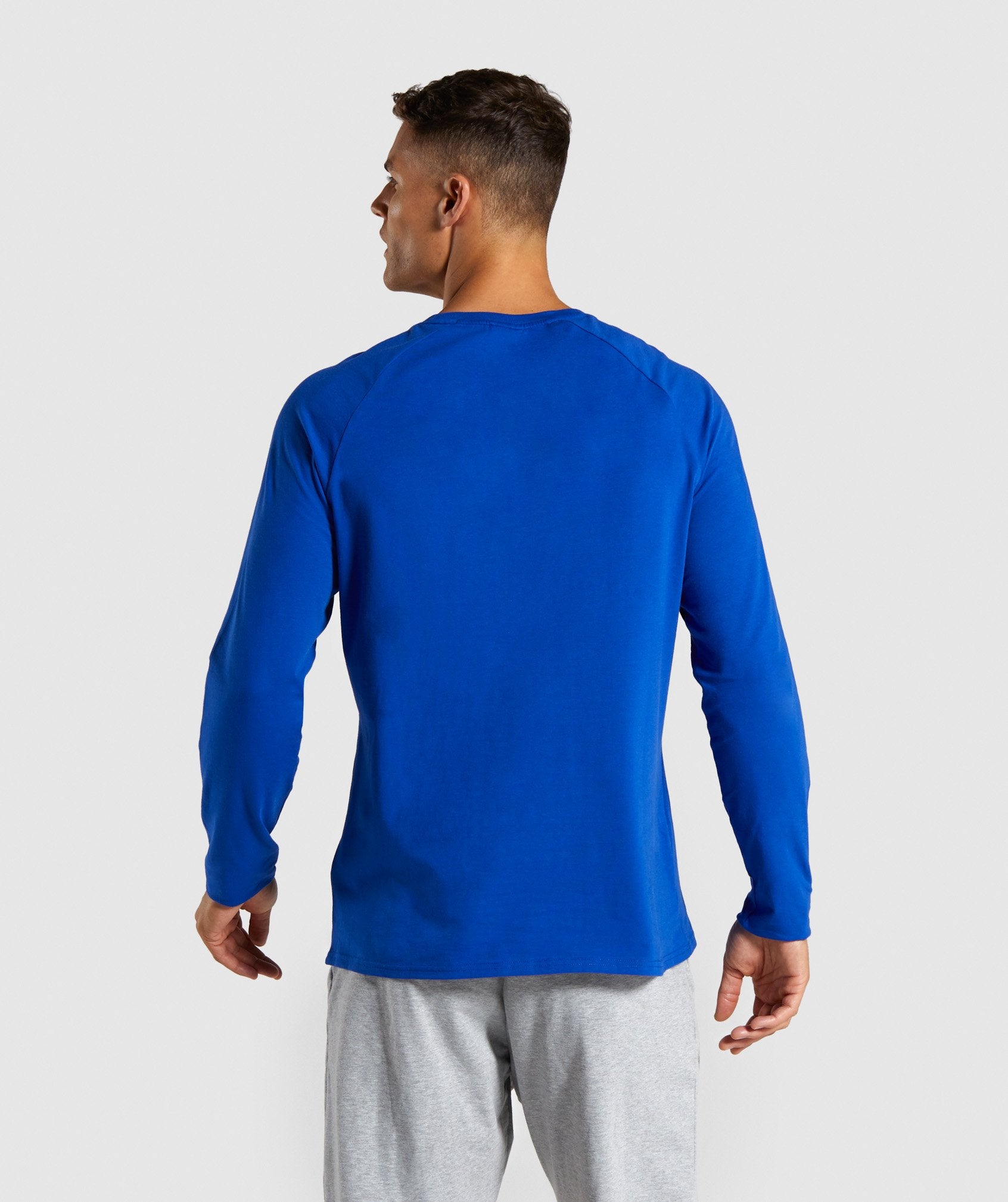 Apollo Long Sleeve T-Shirt in Blue - view 2