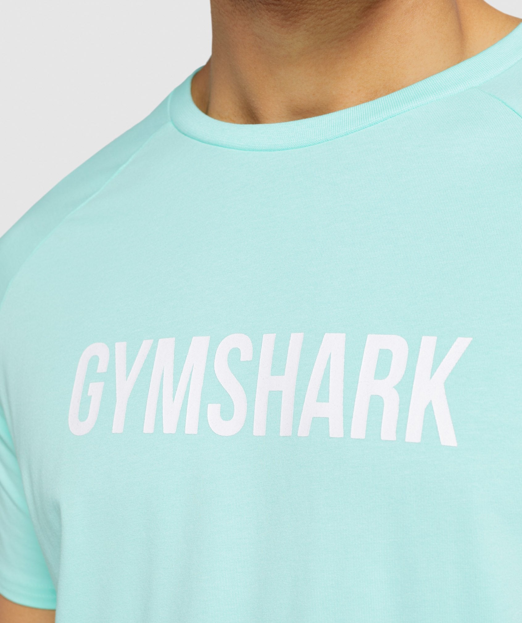 Gymshark Apollo T-Shirt - Light Green Image D1