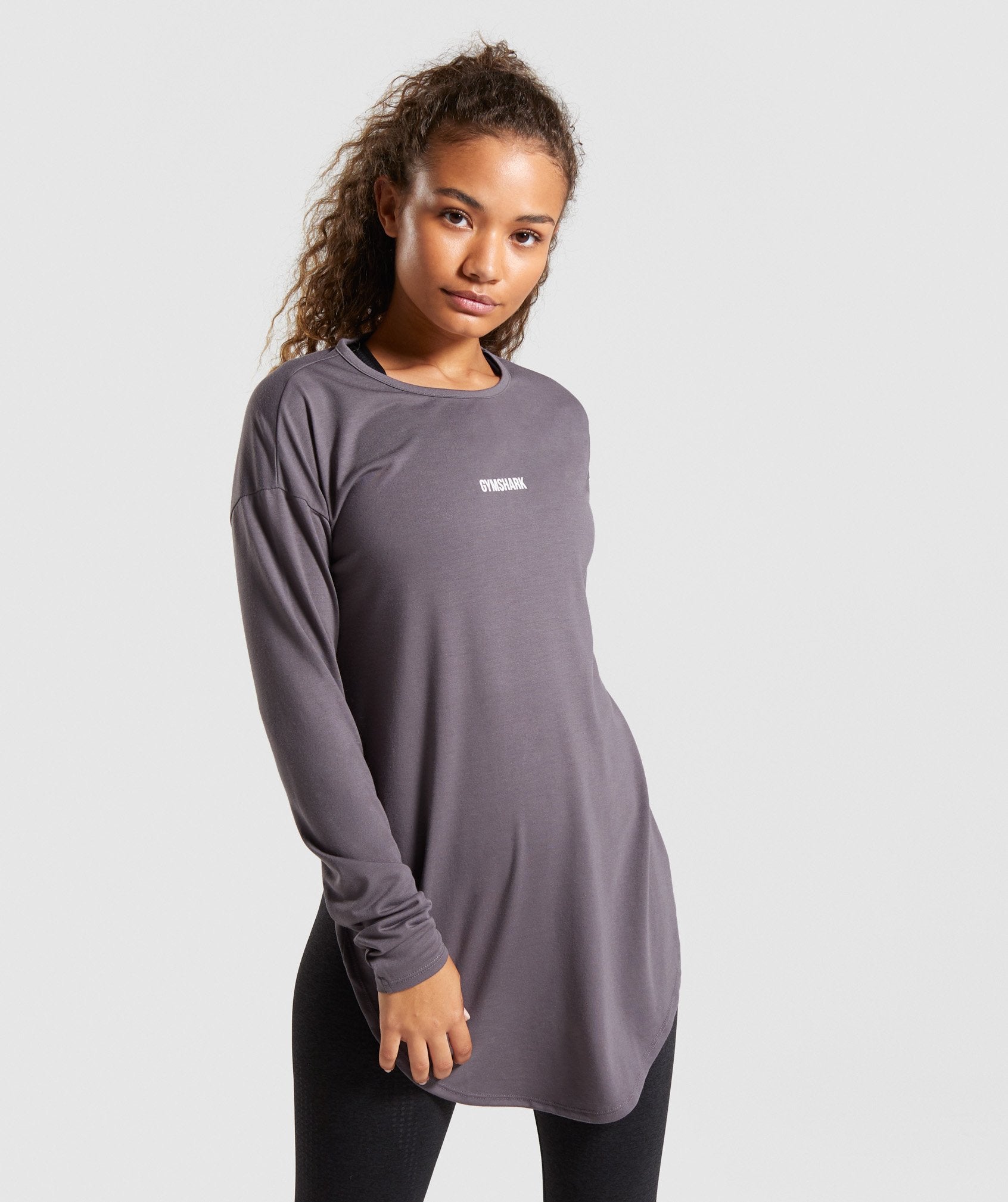 Ark Long Sleeve Top in Slate Lavender - view 1