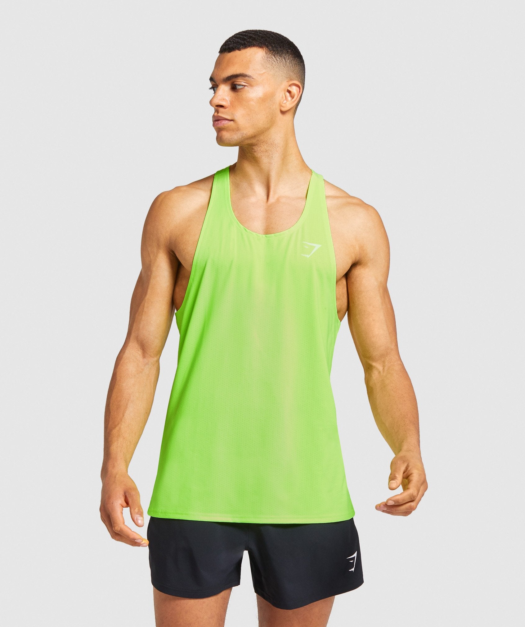 Gymshark Arrival Stringer - Lime Image A