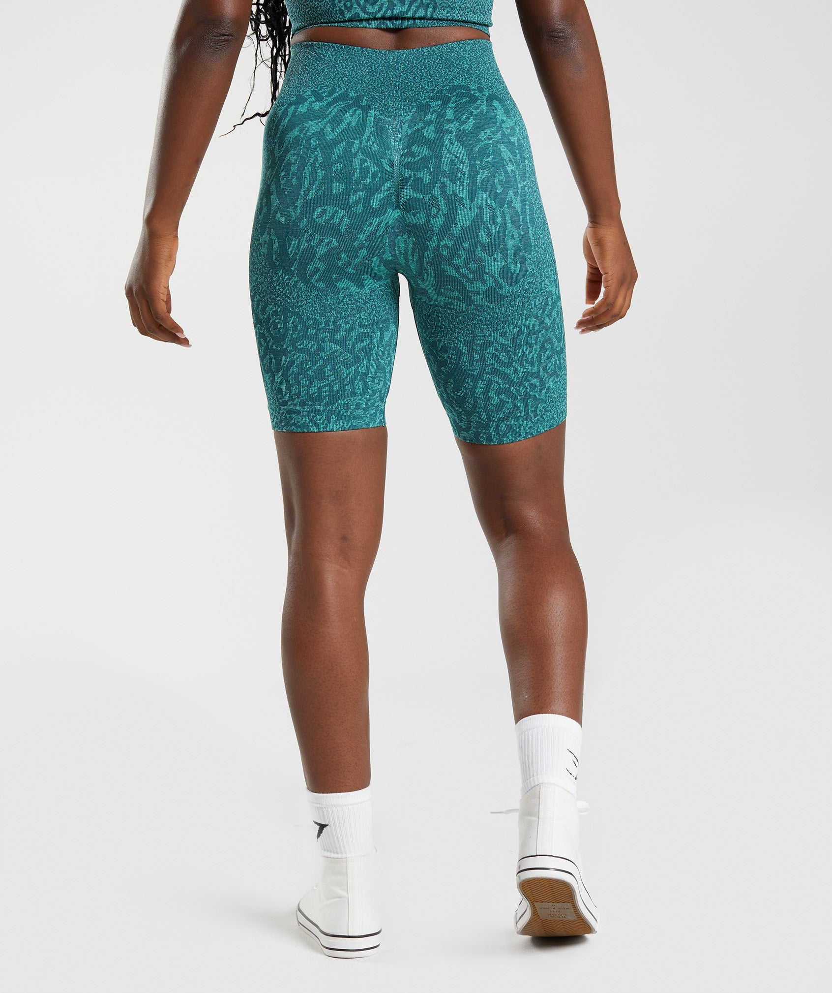 Adapt Animal Seamless Cycling Shorts in Reef | Winter Teal