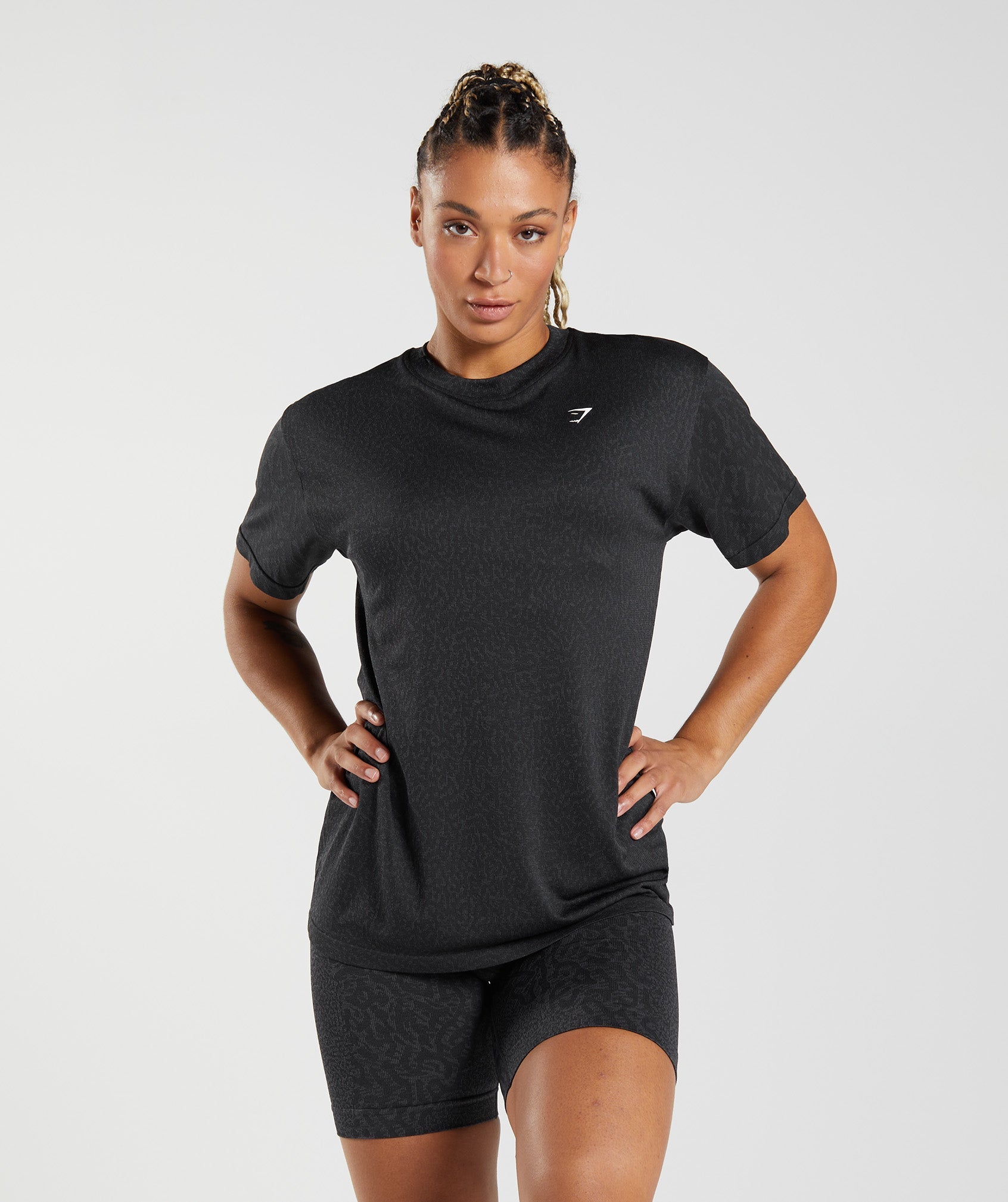 Adapt Animal Seamless T-Shirt in Reef | Black - view 1