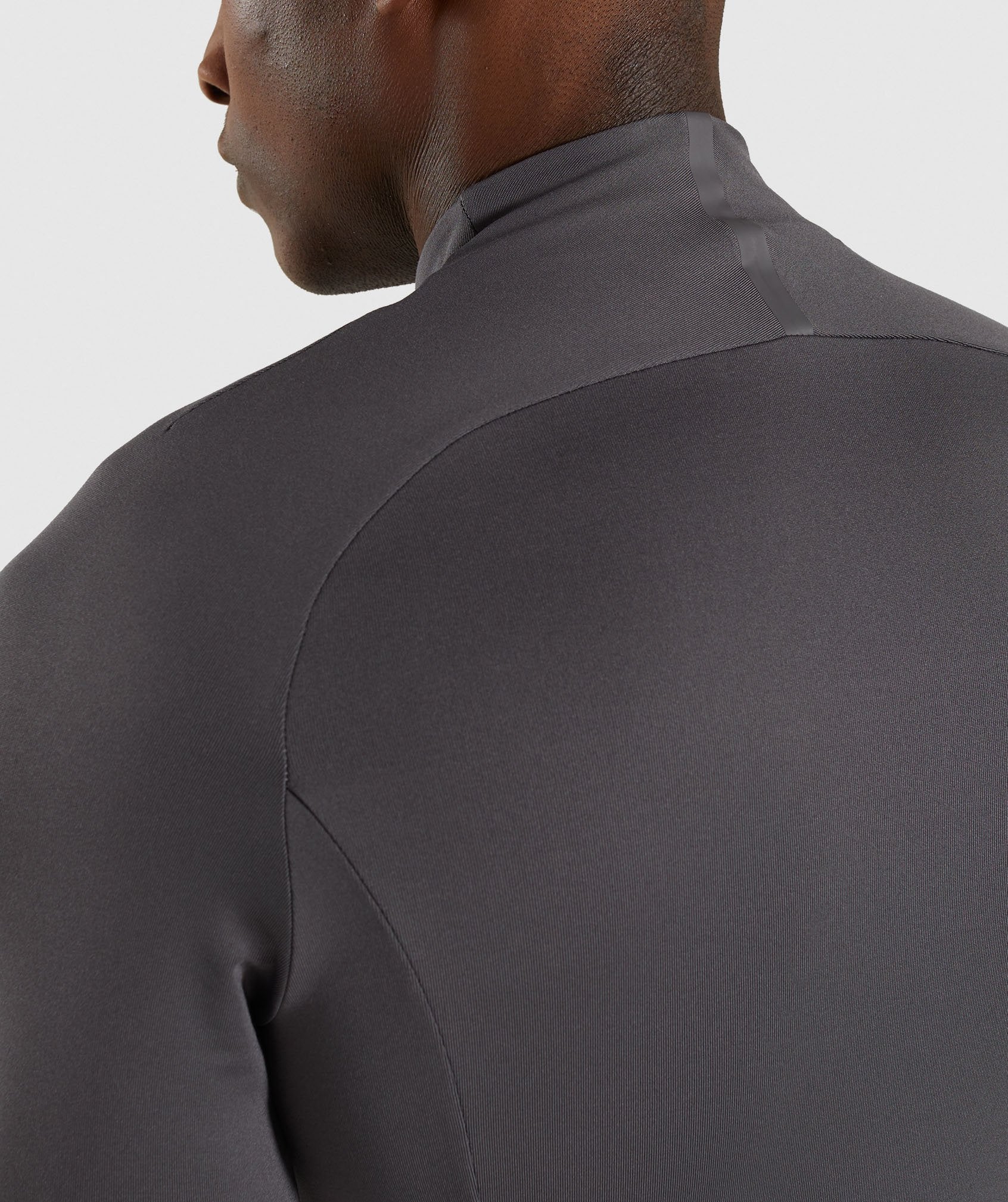 Advanced 1/4 Zip Pullover in Charcoal - view 5