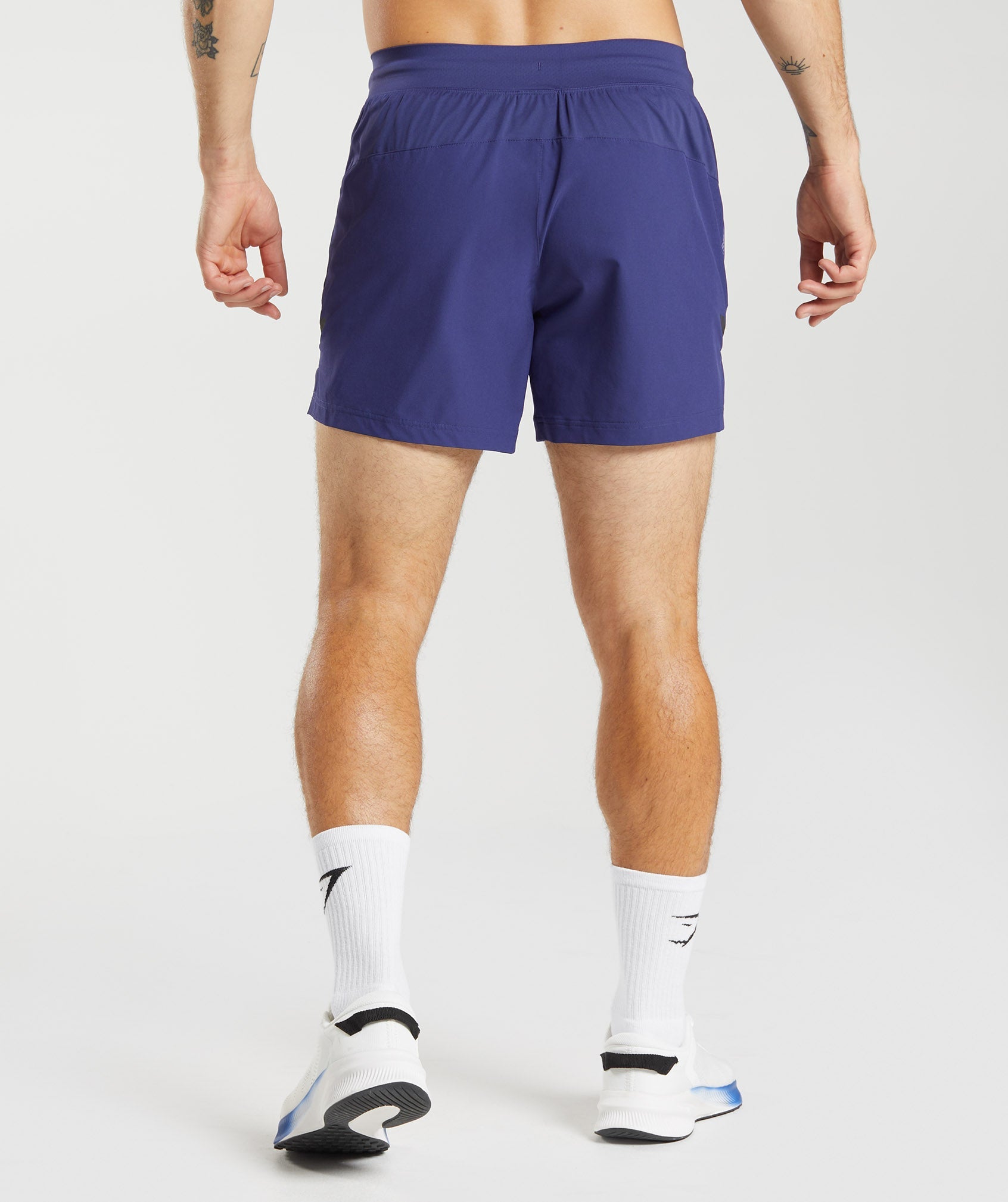 Apex 5" Perform Shorts in Neptune Purple - view 2