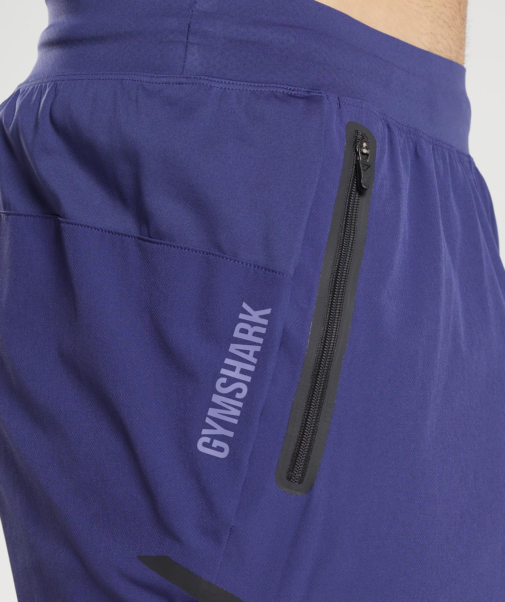 Apex 5" Perform Shorts in Neptune Purple - view 5