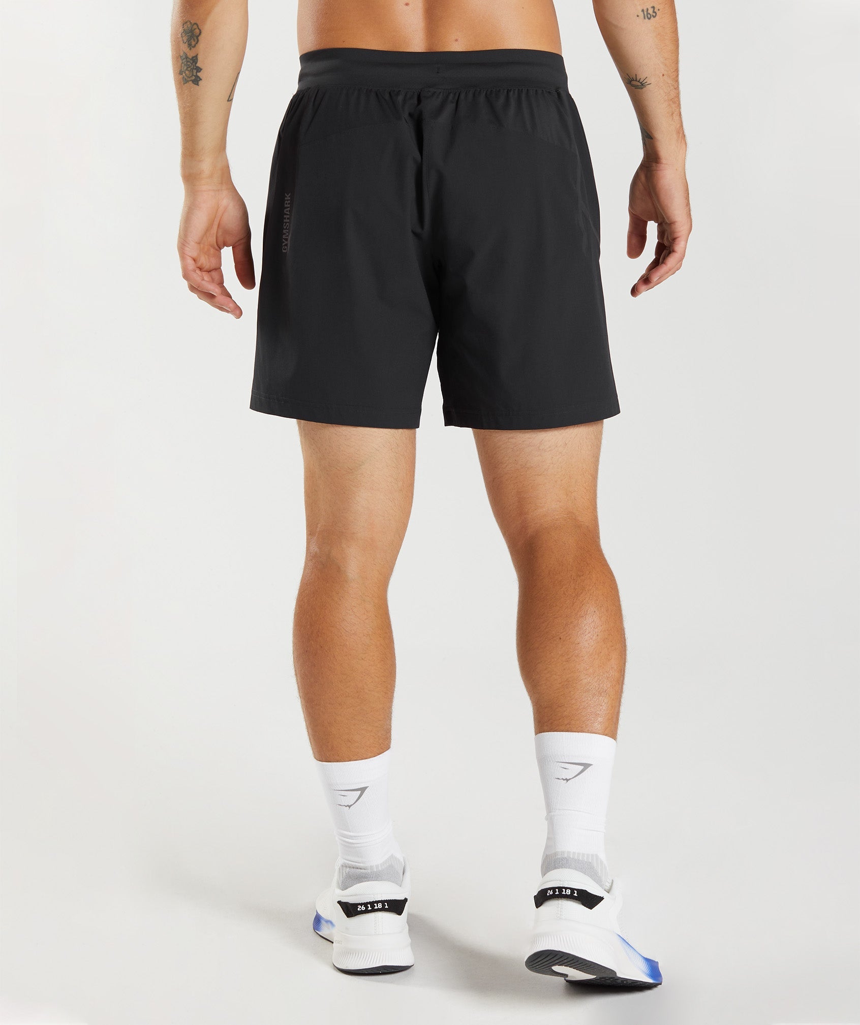 Apex 8" Function Shorts in Black - view 2