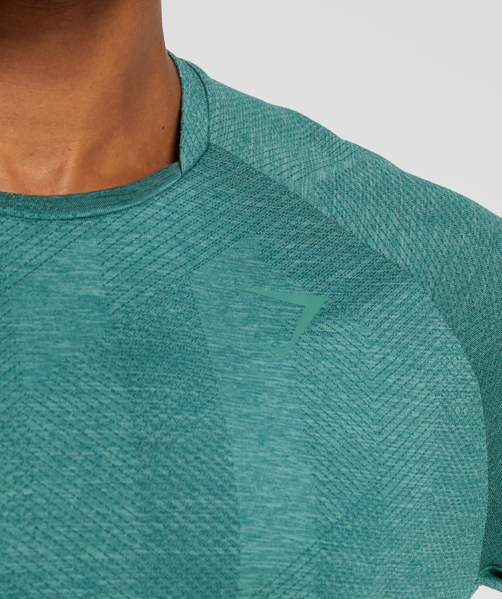 Apex Long Sleeve T-Shirt in Woodland Green/Hoya Green - view 5