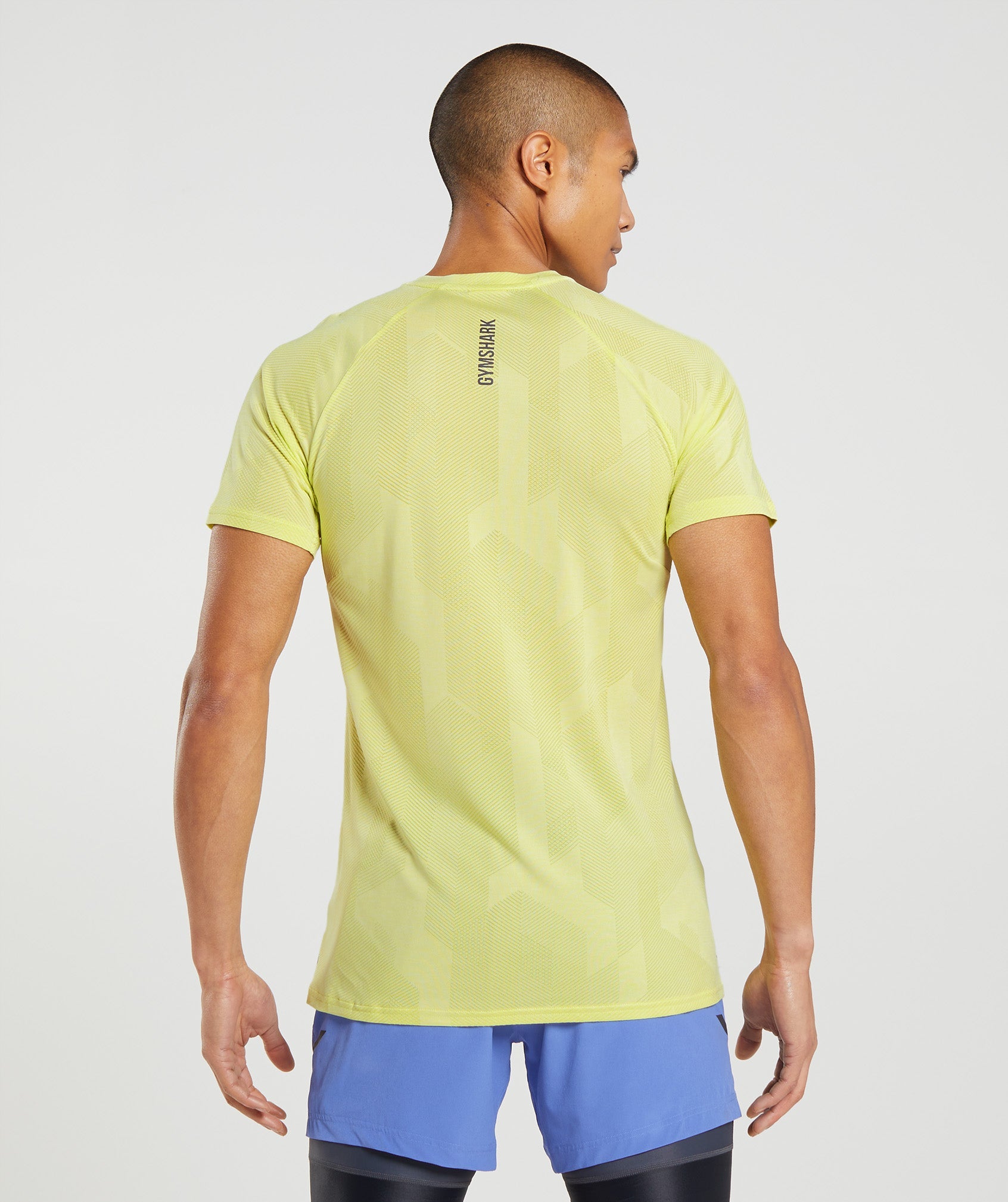 Apex T-Shirt in Firefly Green/White - view 2