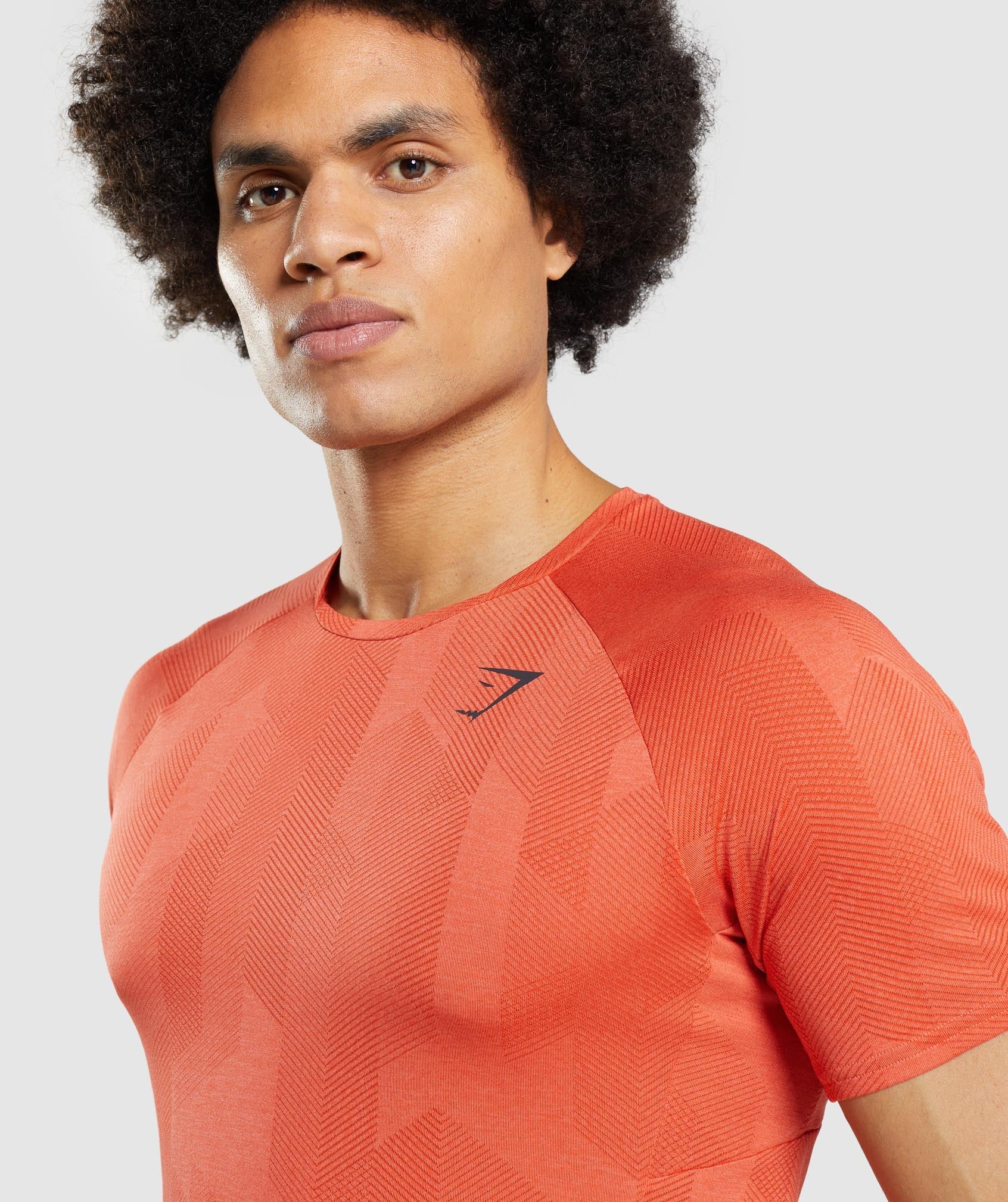 Apex T-Shirt in Spicy Orange/Papaya Orange - view 4