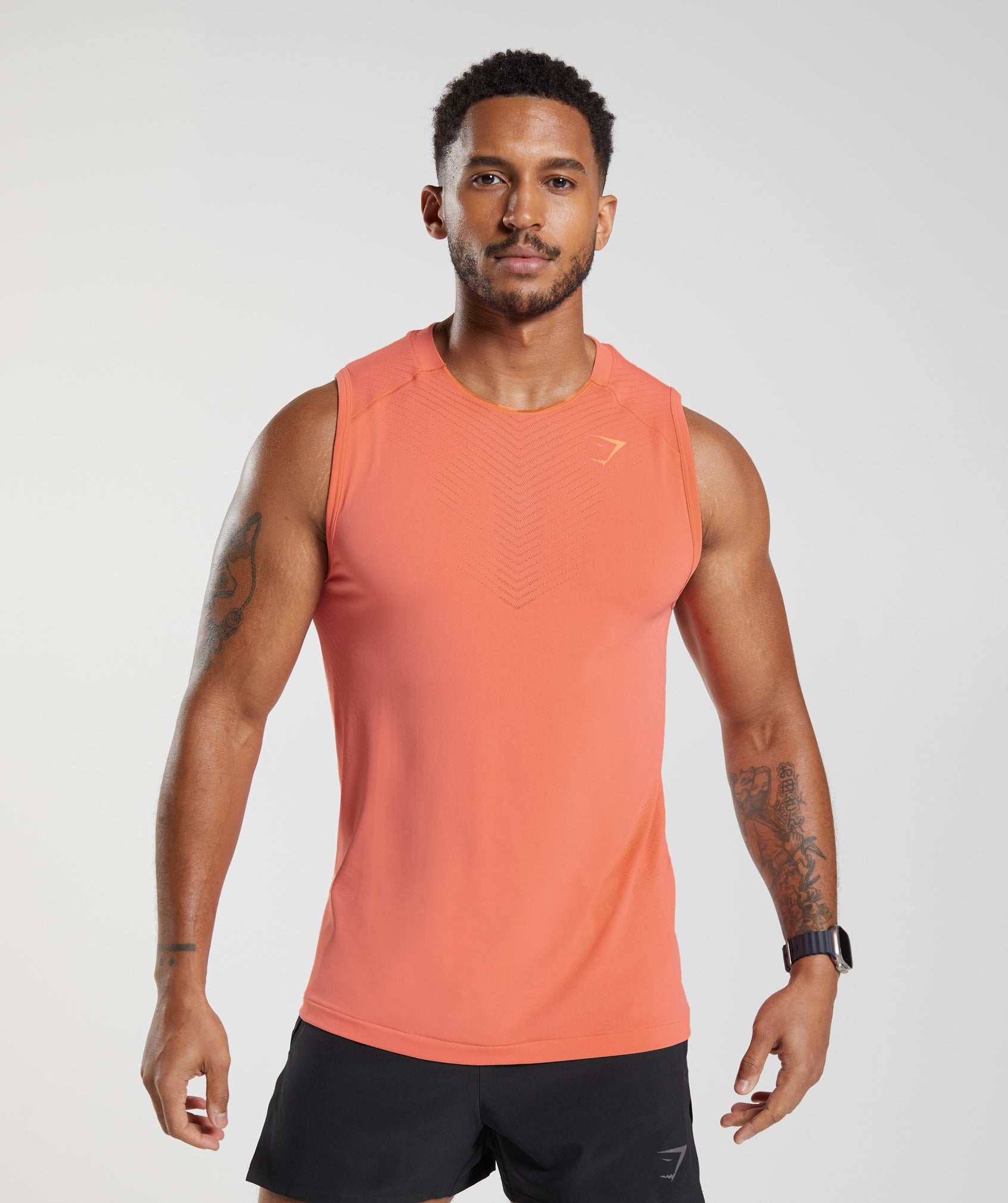 Apex Tank in Orange/Fluo Peach - view 1