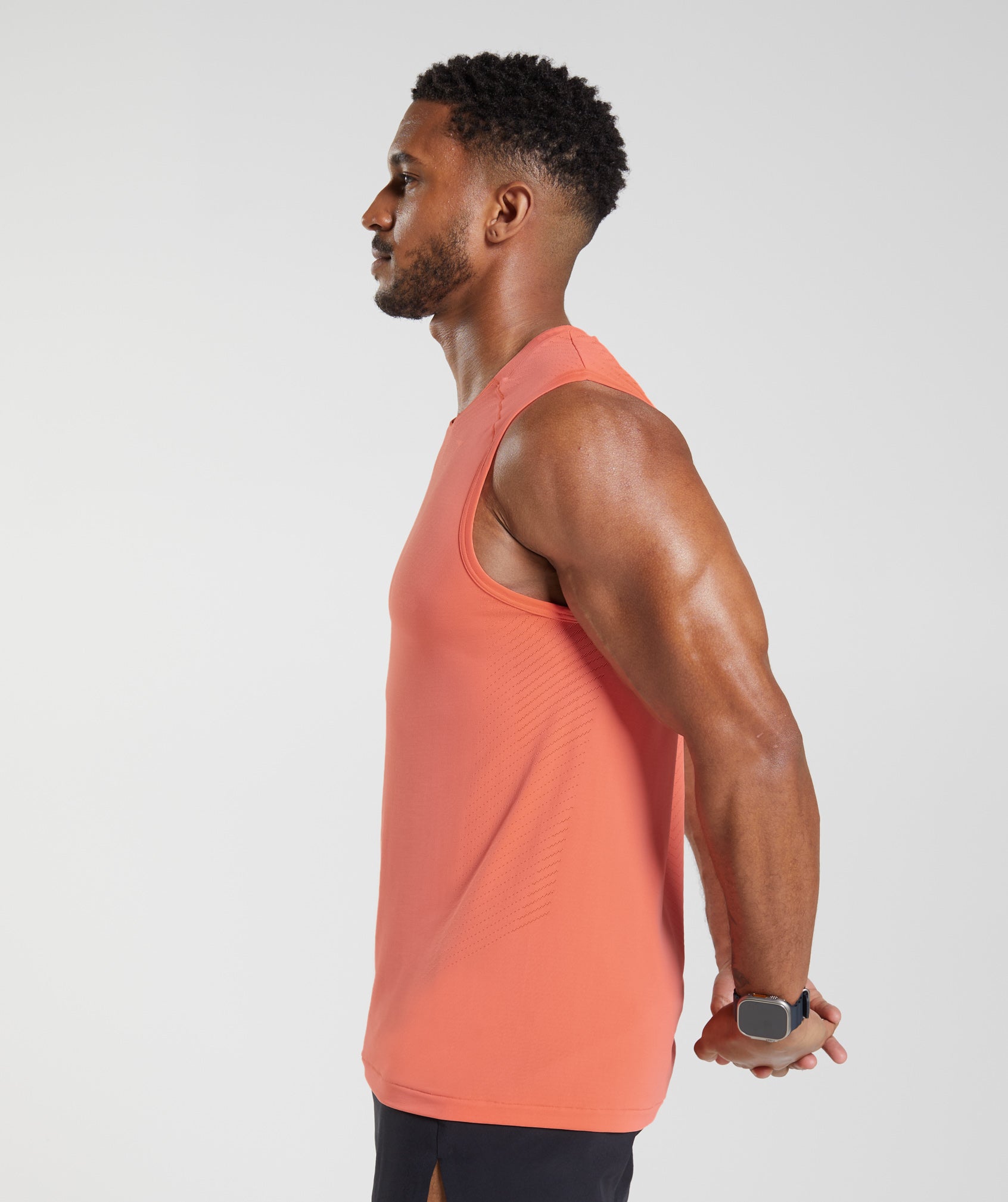 Apex Tank in Orange/Fluo Peach - view 3