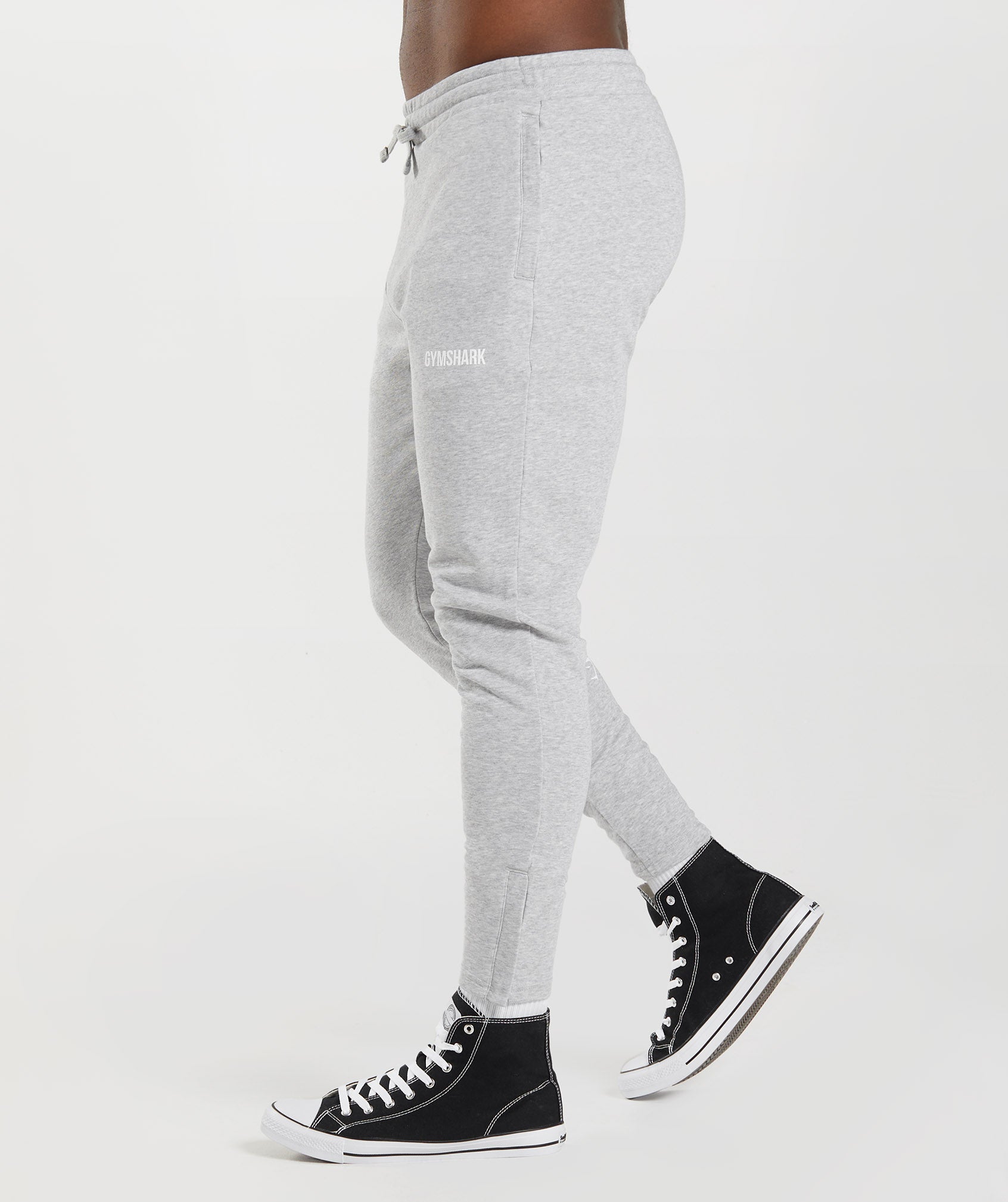 Apollo Joggers in Light Grey Marl - view 3