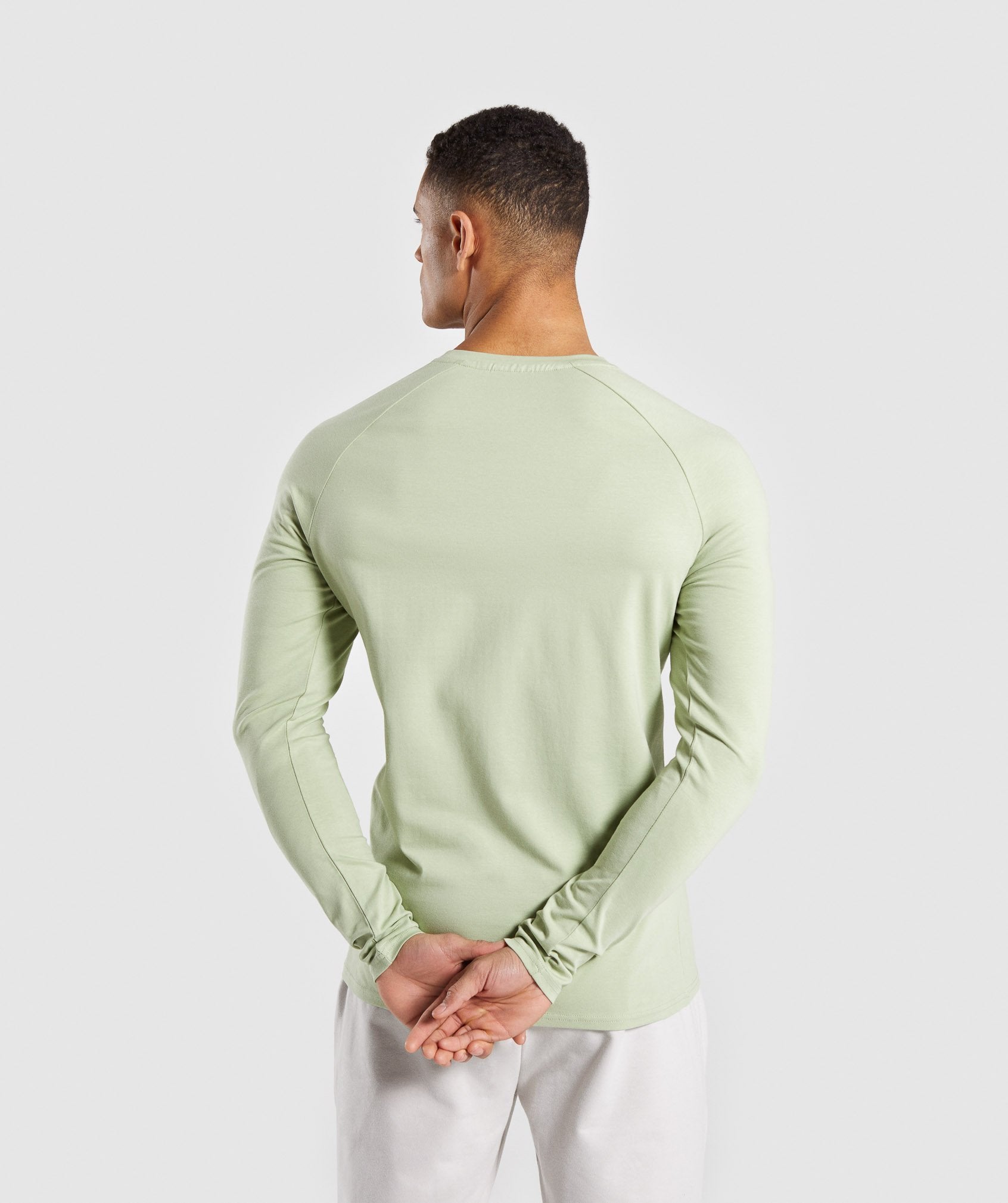 Apollo Long Sleeve T-Shirt in Green - view 2