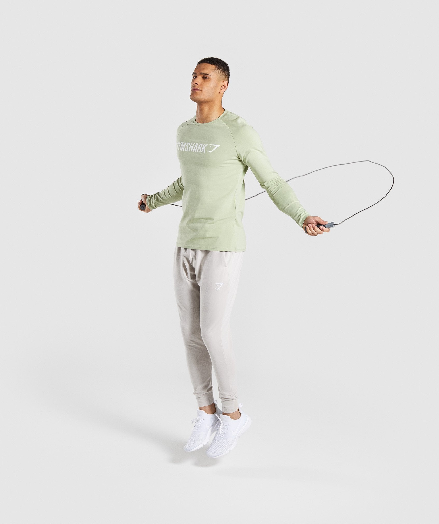 Apollo Long Sleeve T-Shirt in Green - view 4