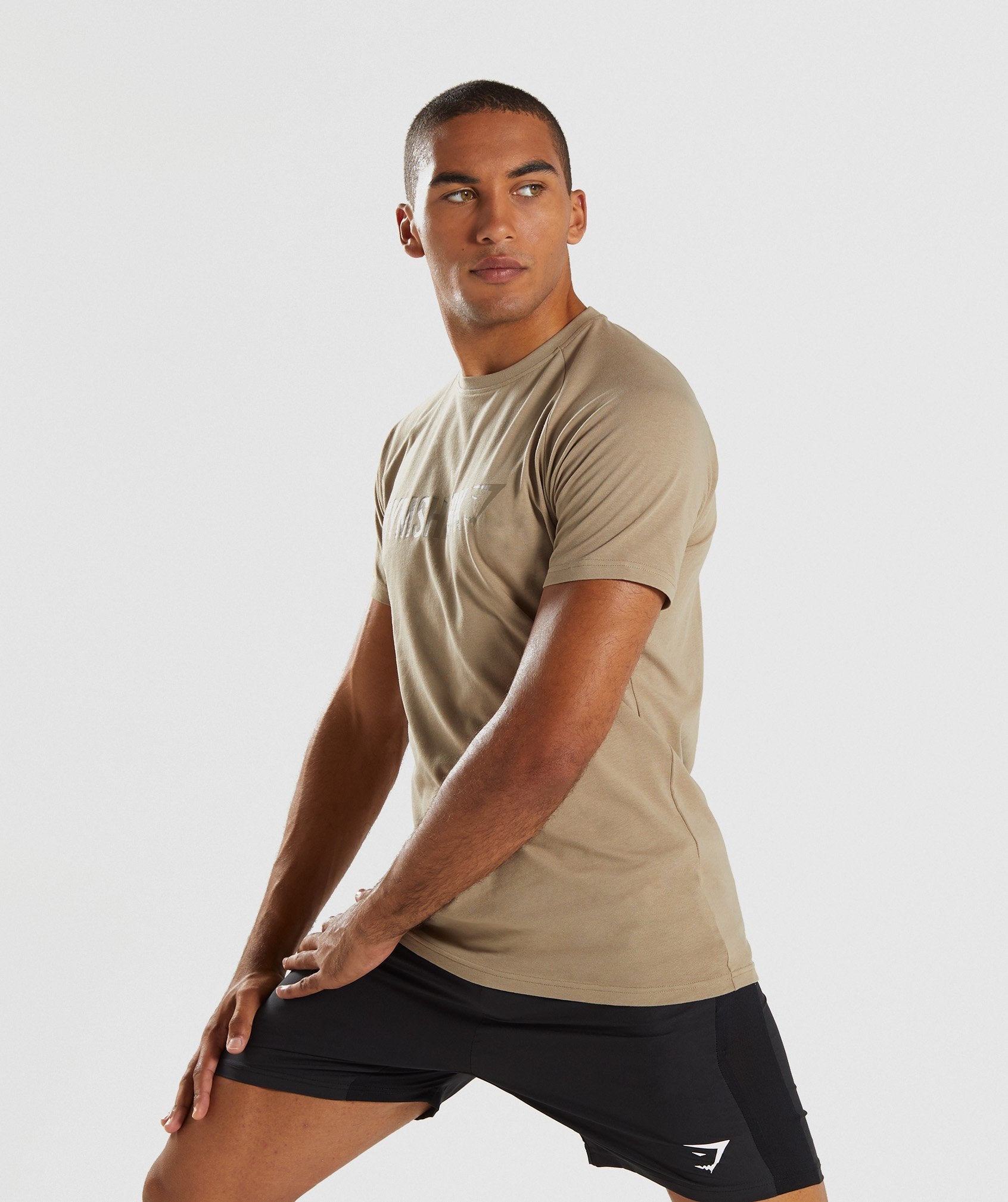 Apollo T-Shirt in Driftwood Brown - view 3
