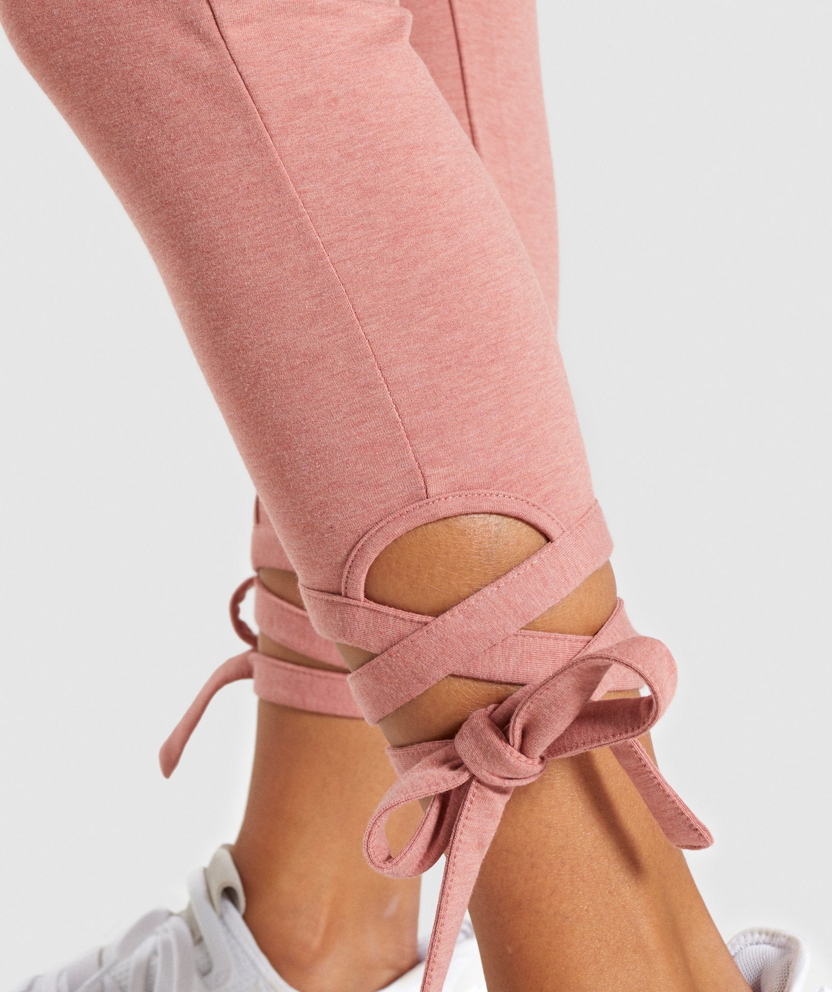 Ark High Waisted Joggers in Pink - view 5