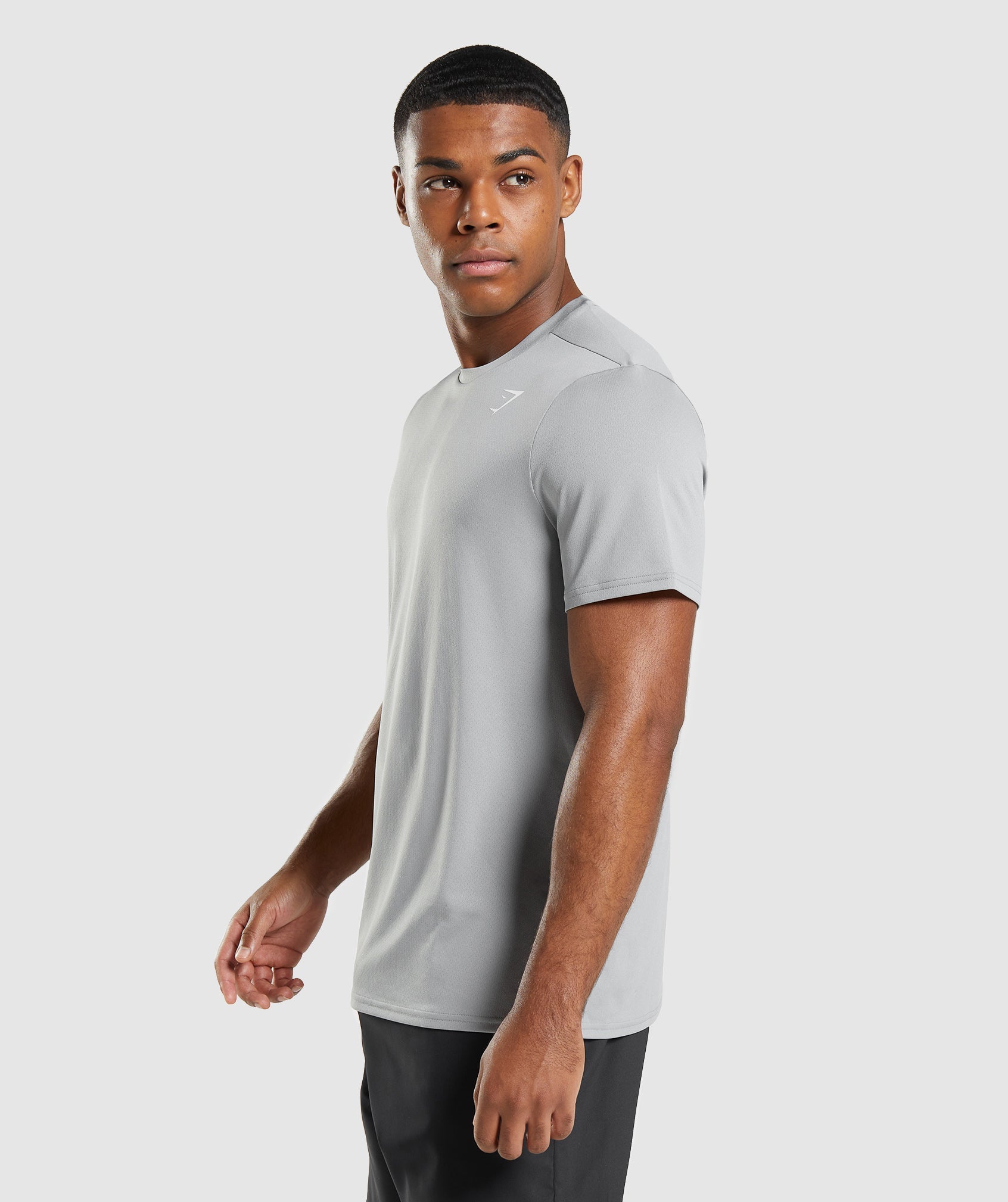 Arrival Regular Fit T-Shirt in Smokey Grey - view 2