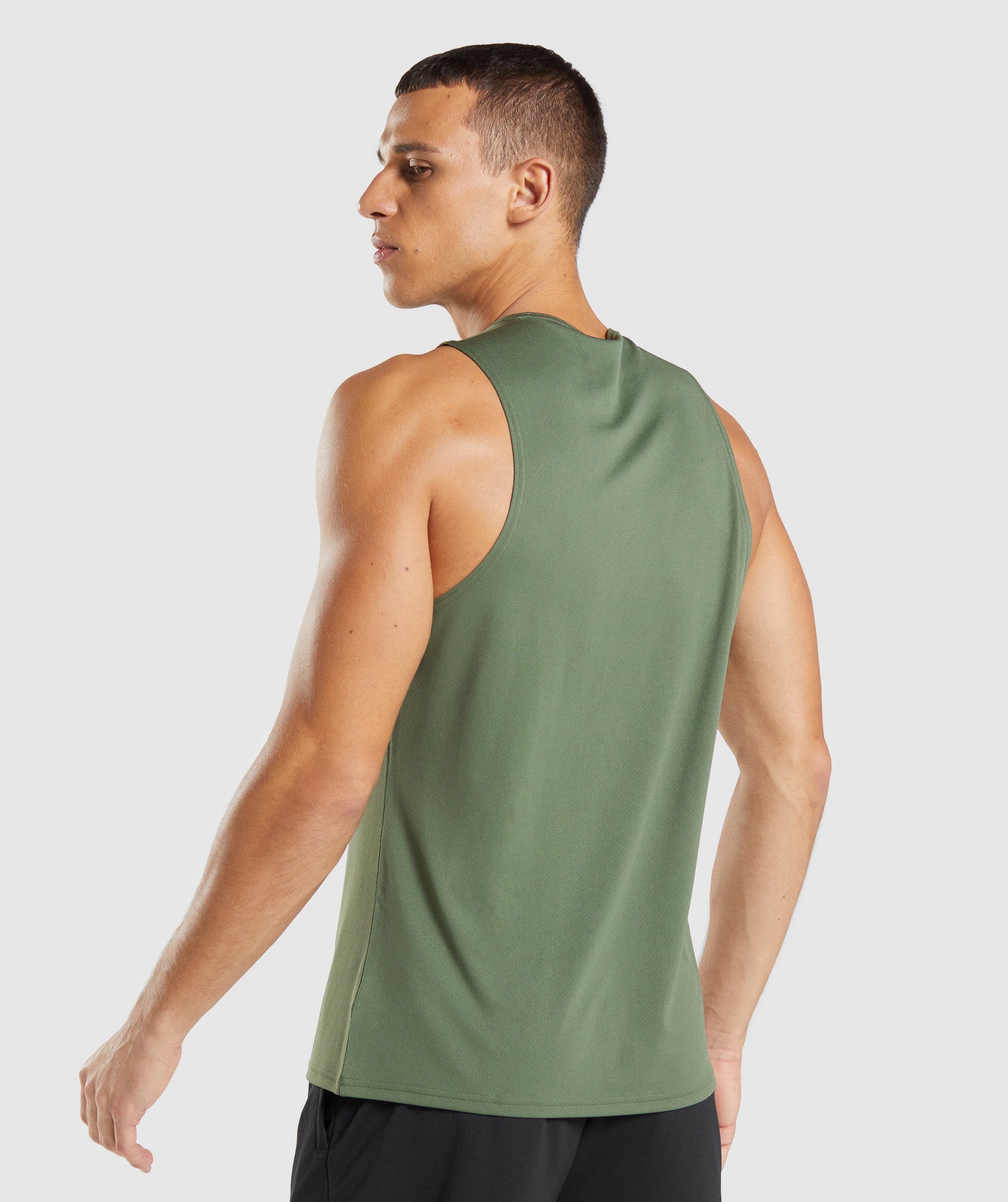 Arrival Tank in Core Olive - view 2