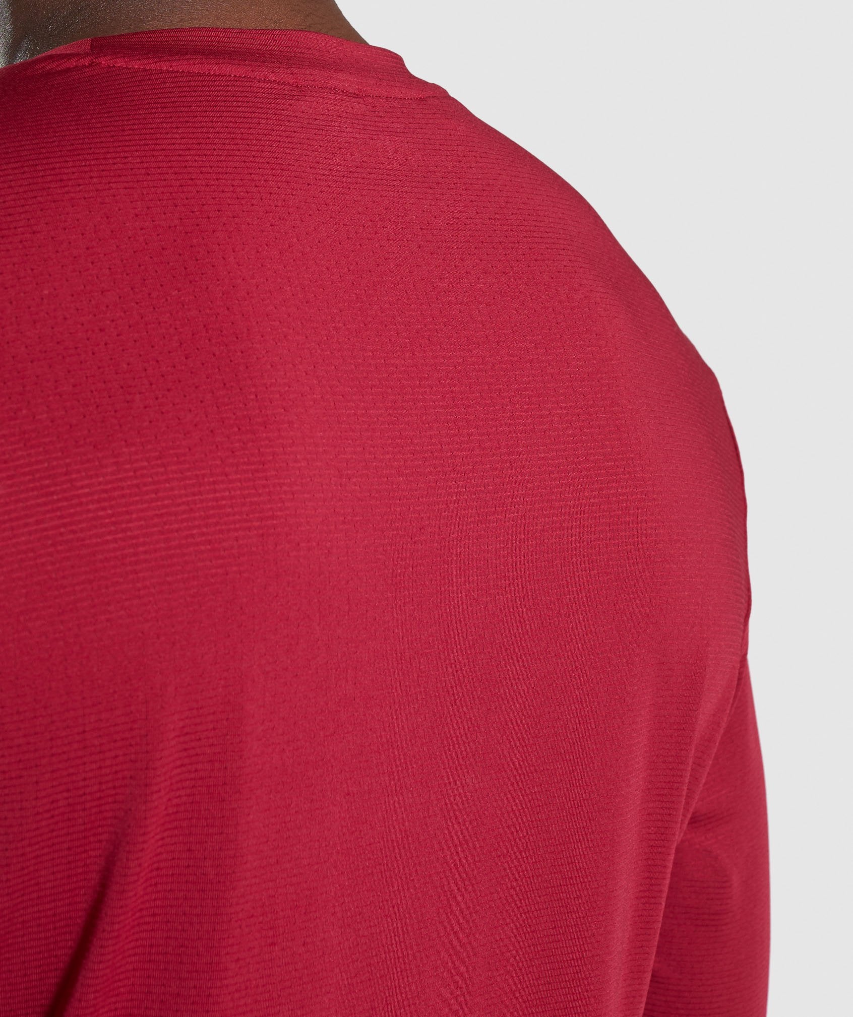 Arrival Long Sleeve T-Shirt in Claret - view 6