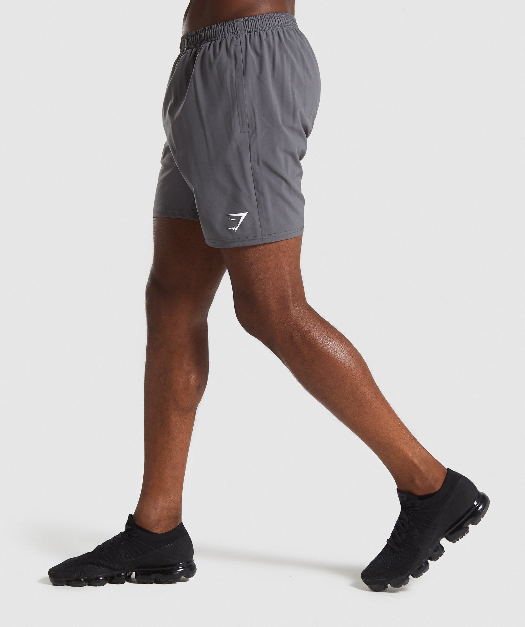 Arrival Zip Pocket Shorts in Charcoal - view 3
