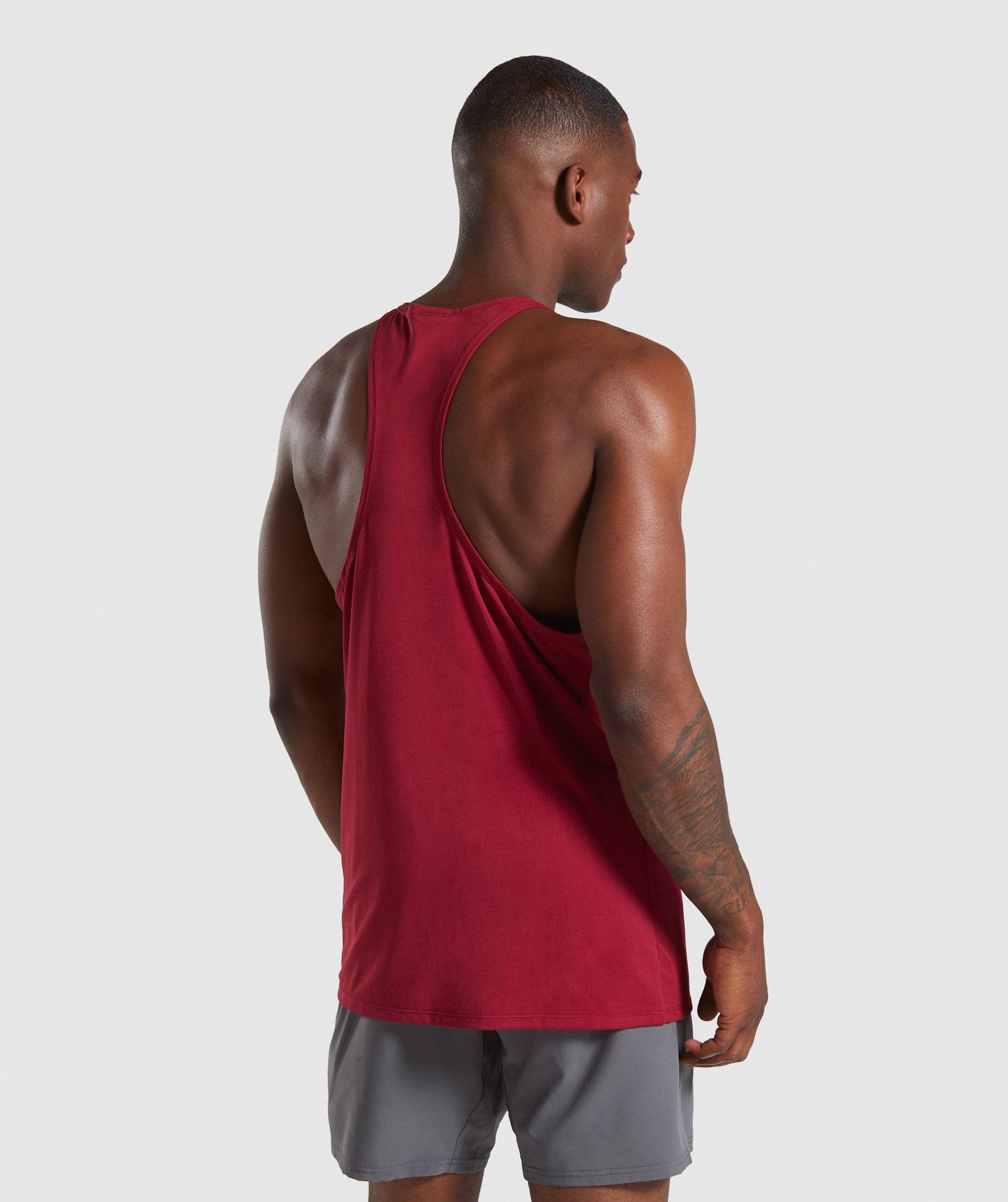 Arrival Stringer in Claret - view 2