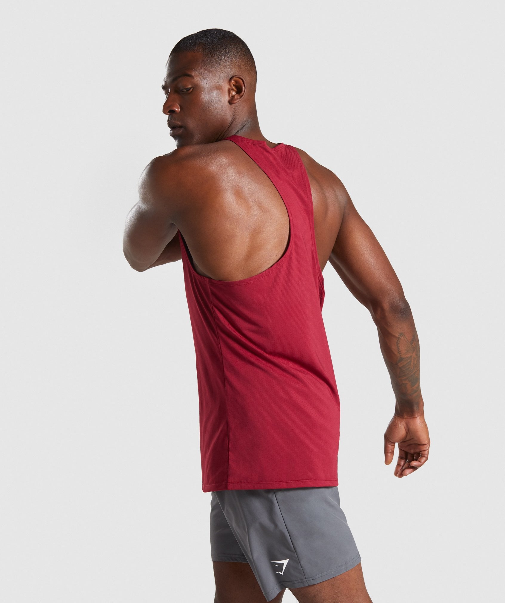 Arrival Stringer in Claret - view 3