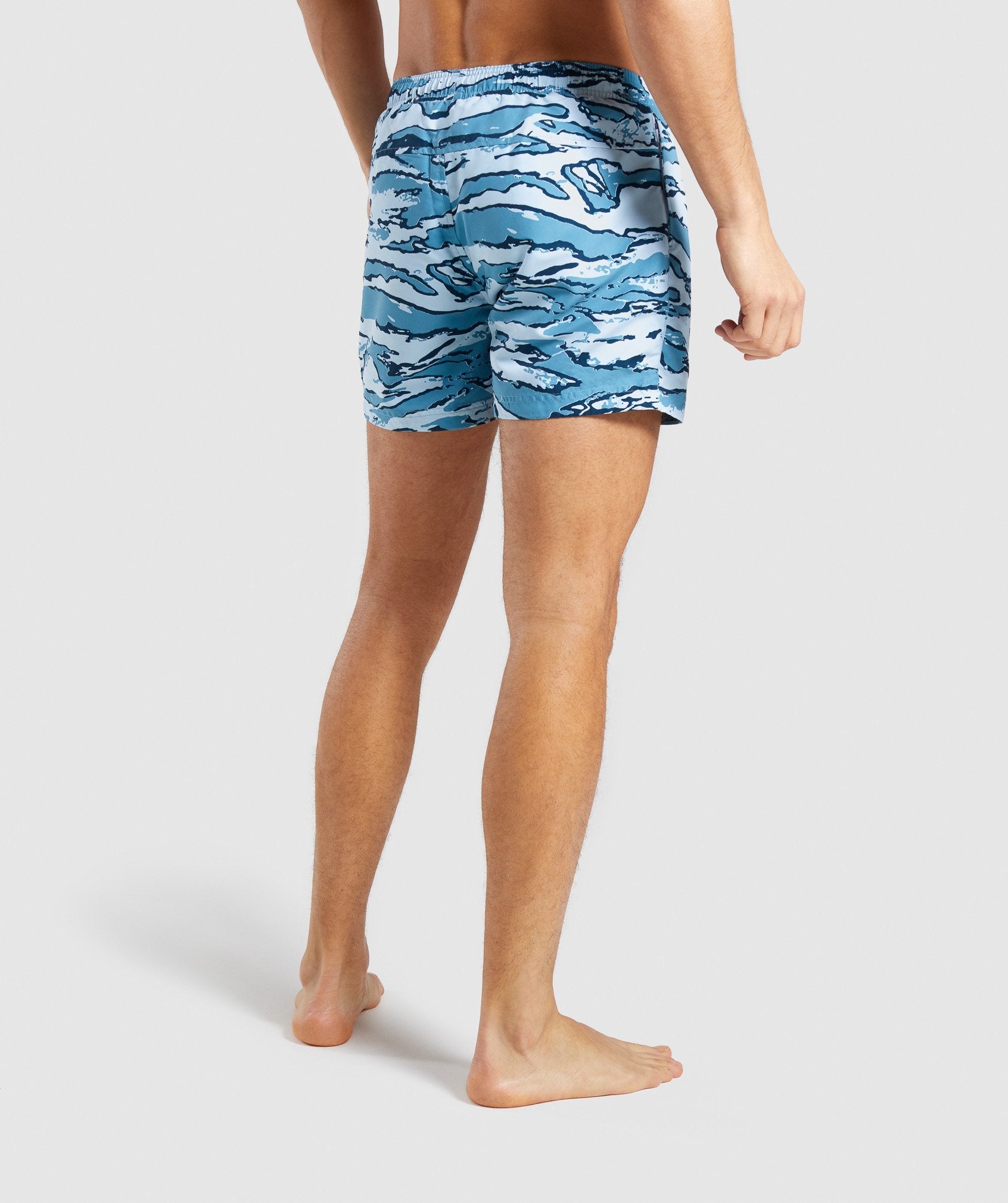 Atlantic Swim Shorts in Blue Camo - view 2