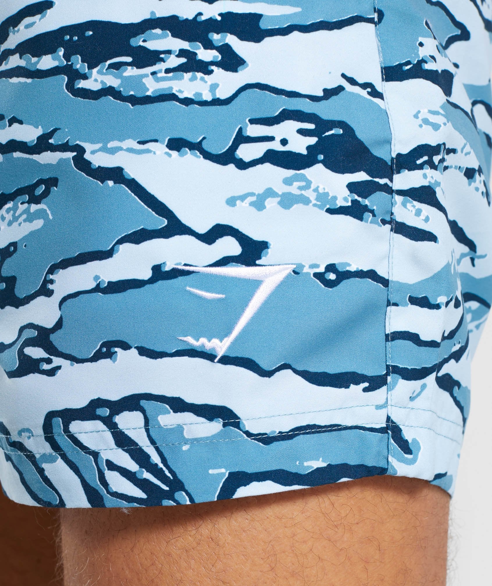 Atlantic Swim Shorts in Blue Camo - view 5