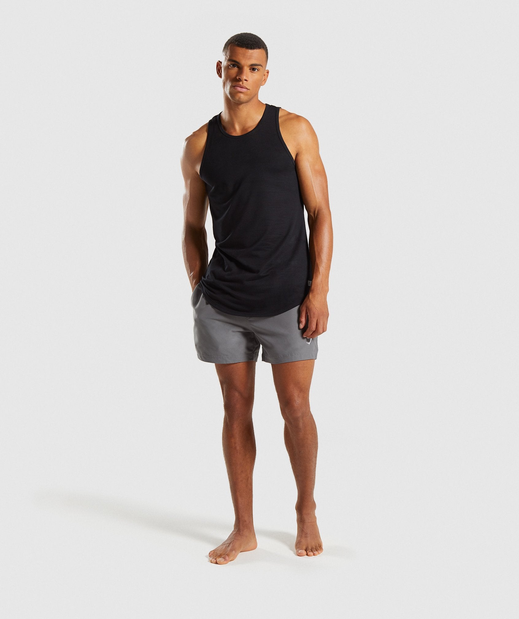 Atlantic Swim Shorts in Smokey Grey - view 5