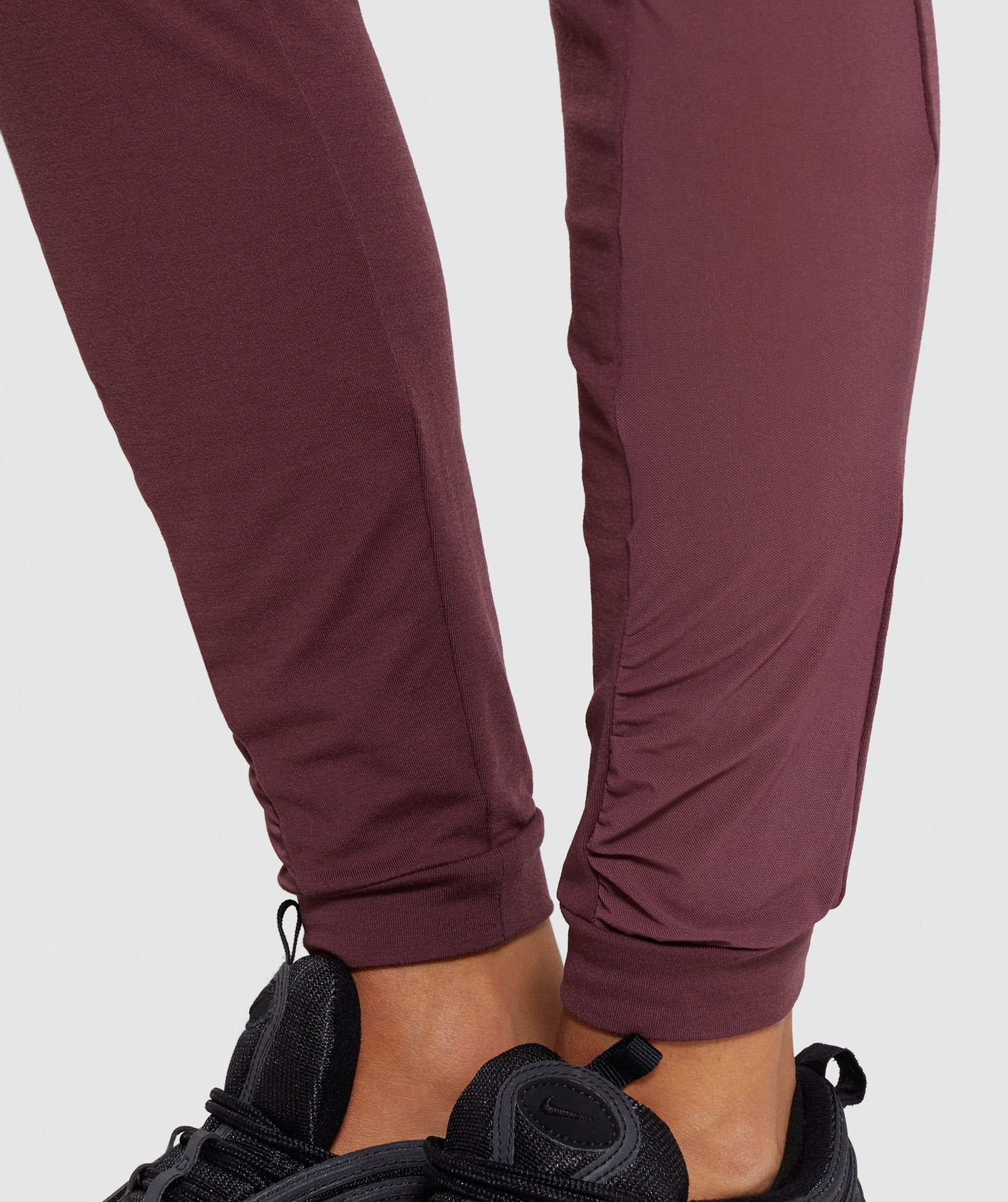 Aura Joggers in Berry Red - view 6