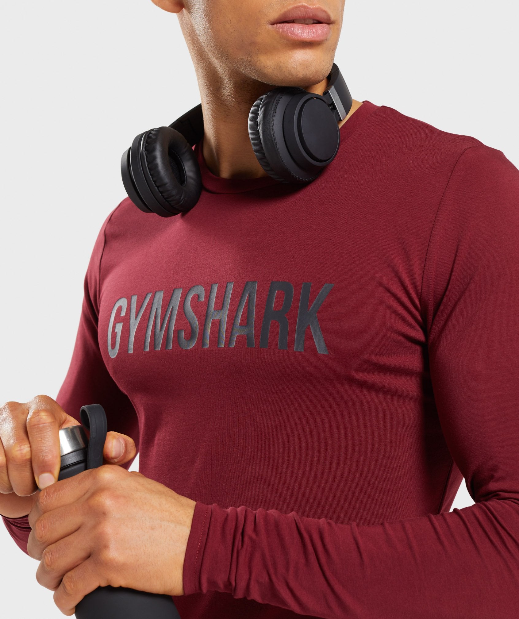 Base Long Sleeve T-shirt in Claret