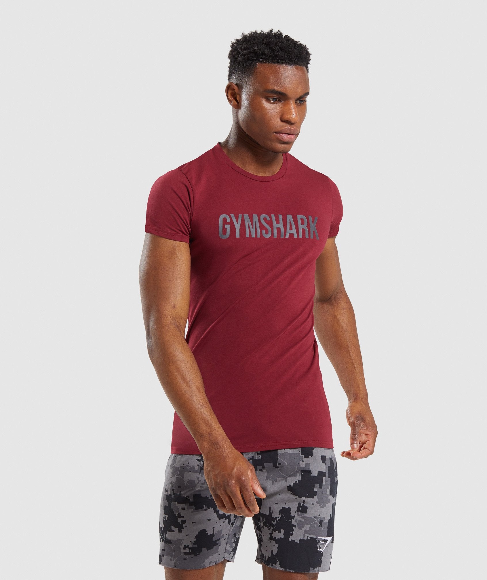 Base T-Shirt in Claret