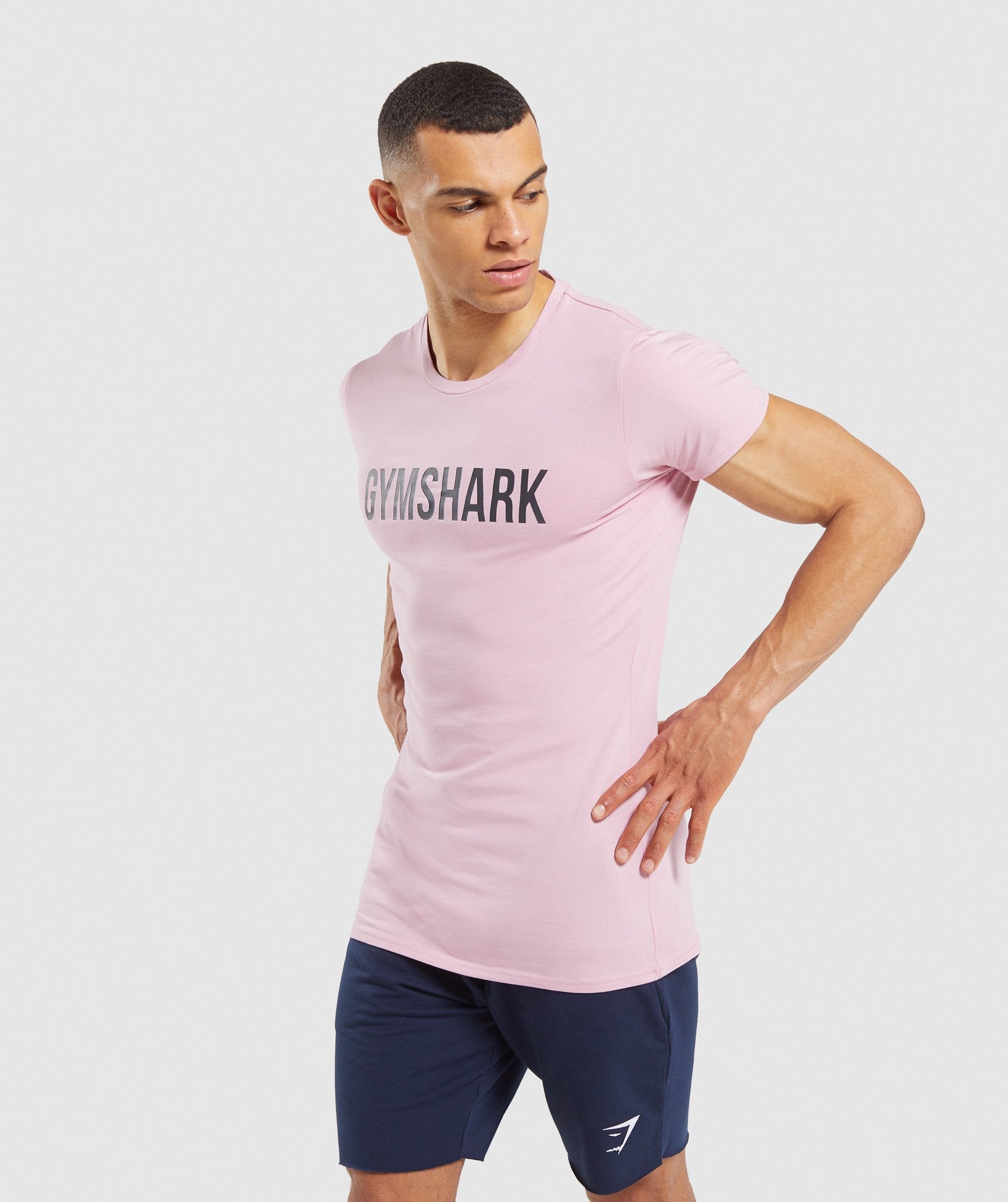 Base T-Shirt in Shell Pink - view 1