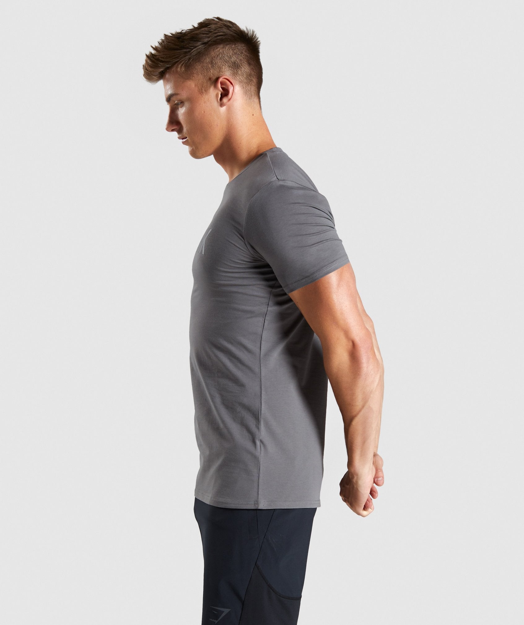 Base T-Shirt in Grey - view 3