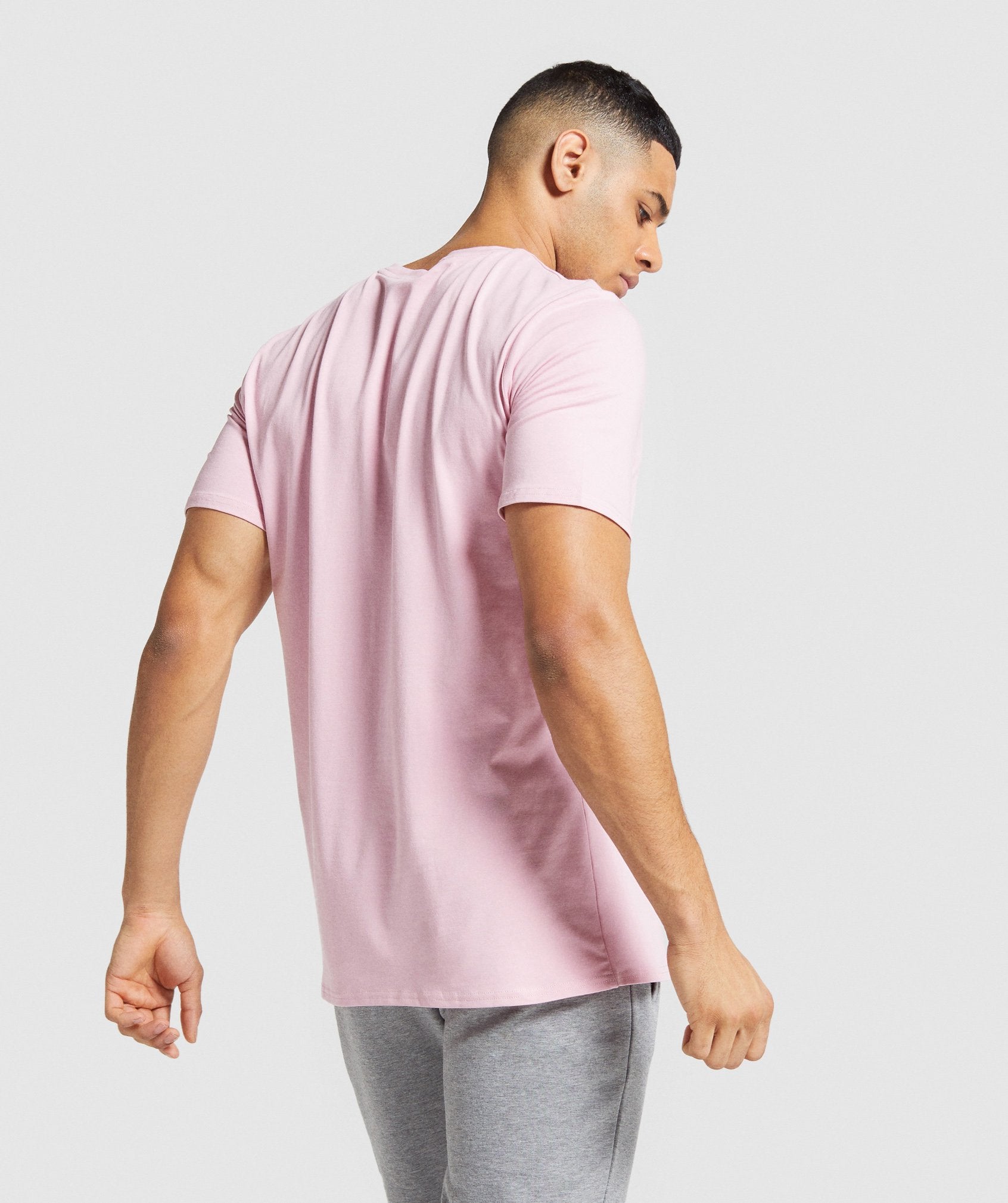 Gymshark Base T-Shirt - Light Pink Image B