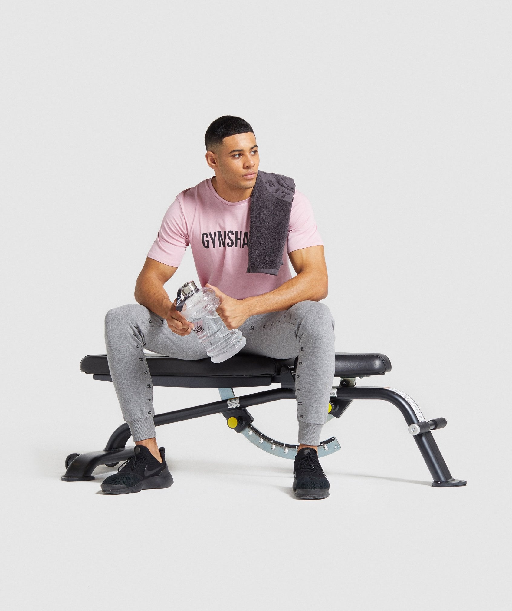 Gymshark Base T-Shirt - Light Pink Image D