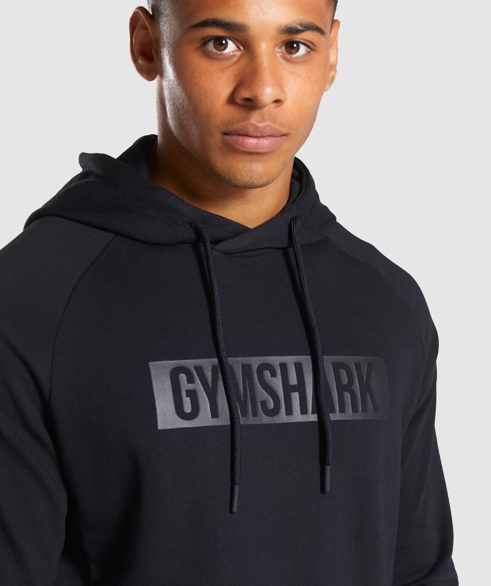 Block Hoodie in Black - view 5