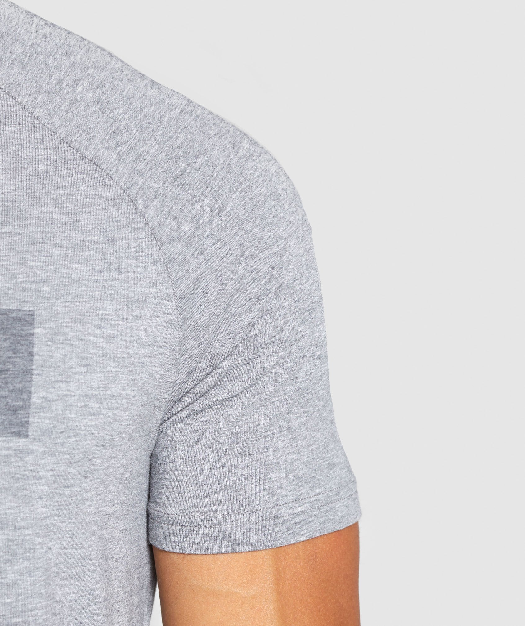 Block T-Shirt in Grey Marl - view 6