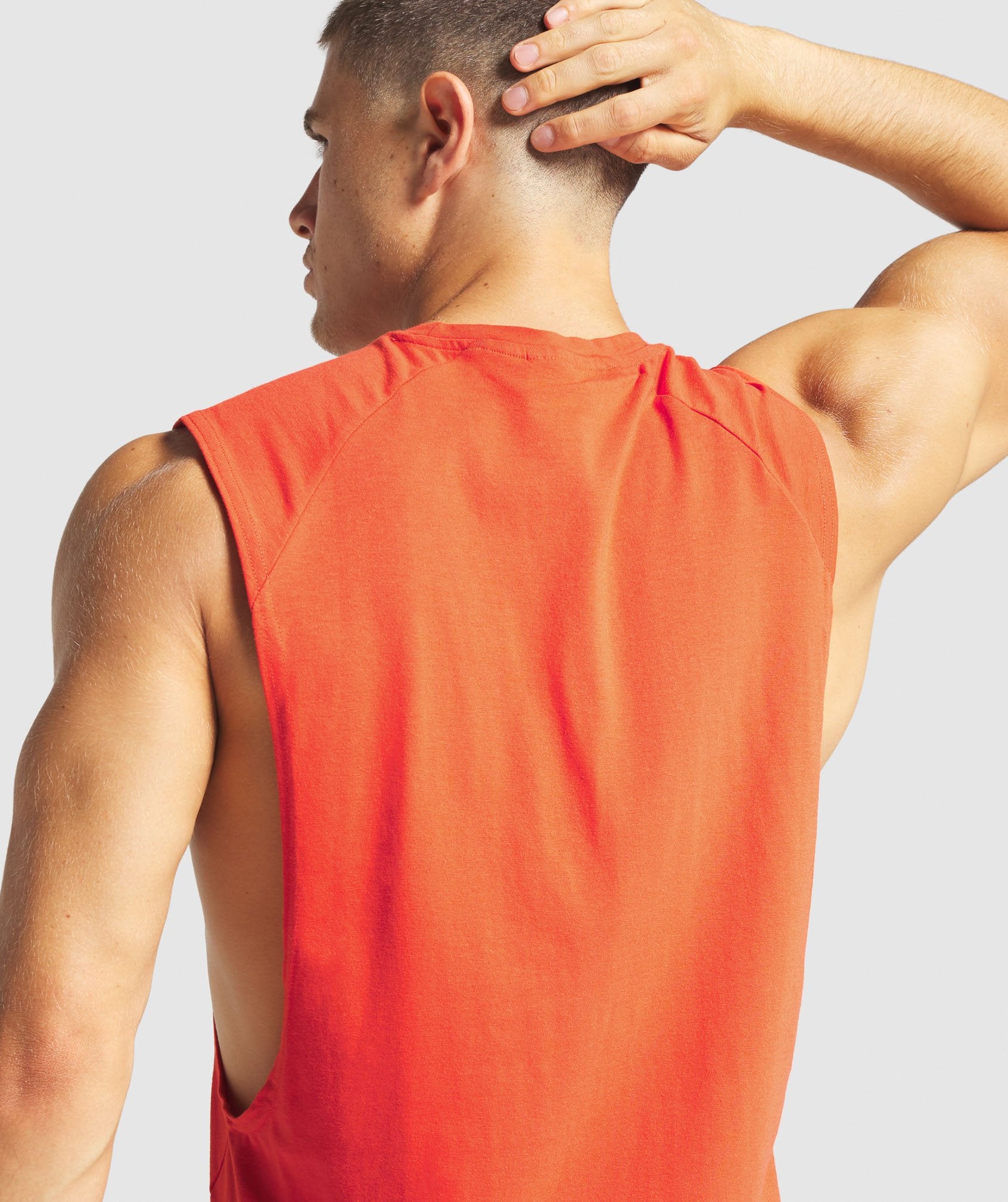 Bold Drop Arm Tank in Orange