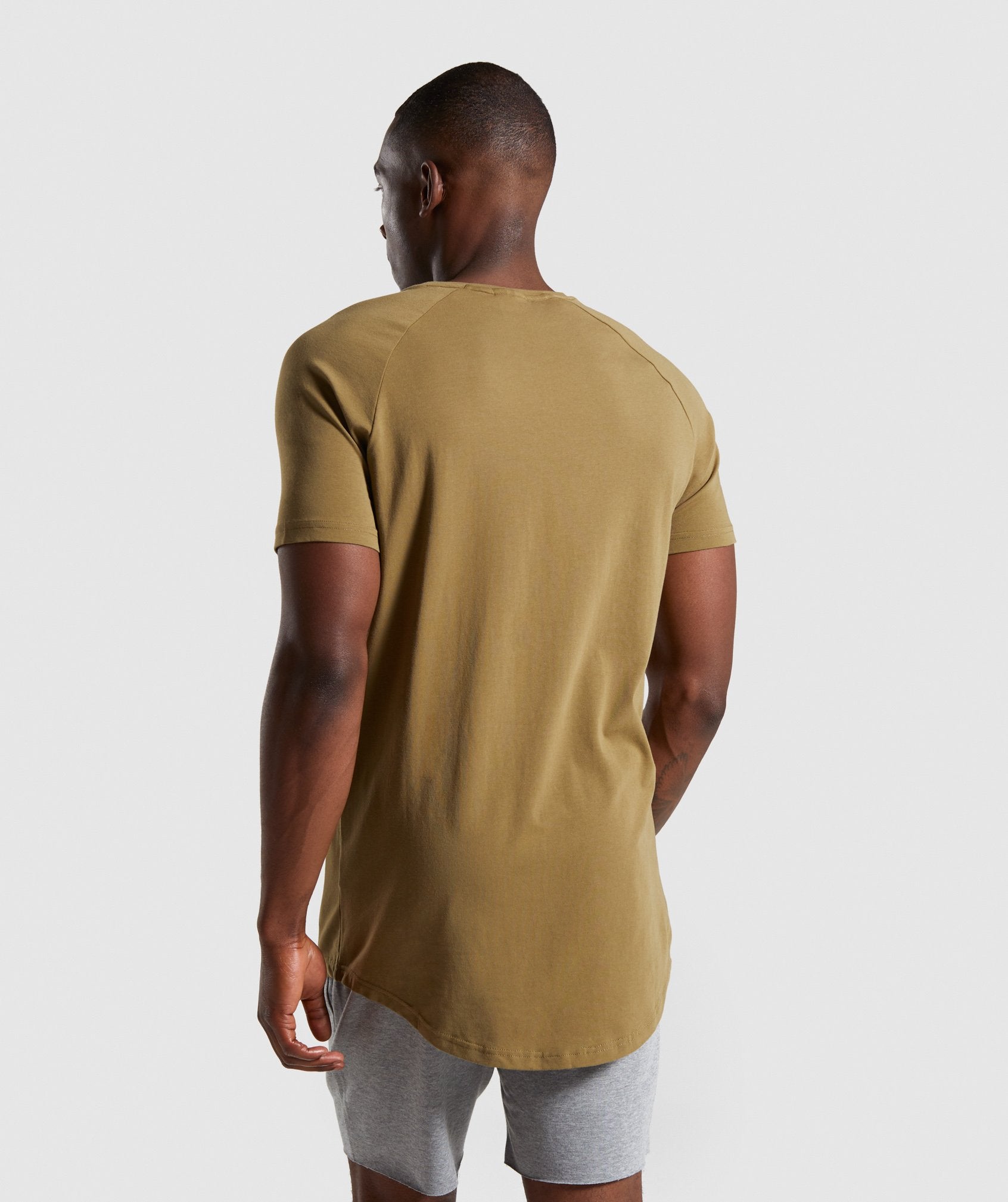 Block T-Shirt in Khaki - view 2