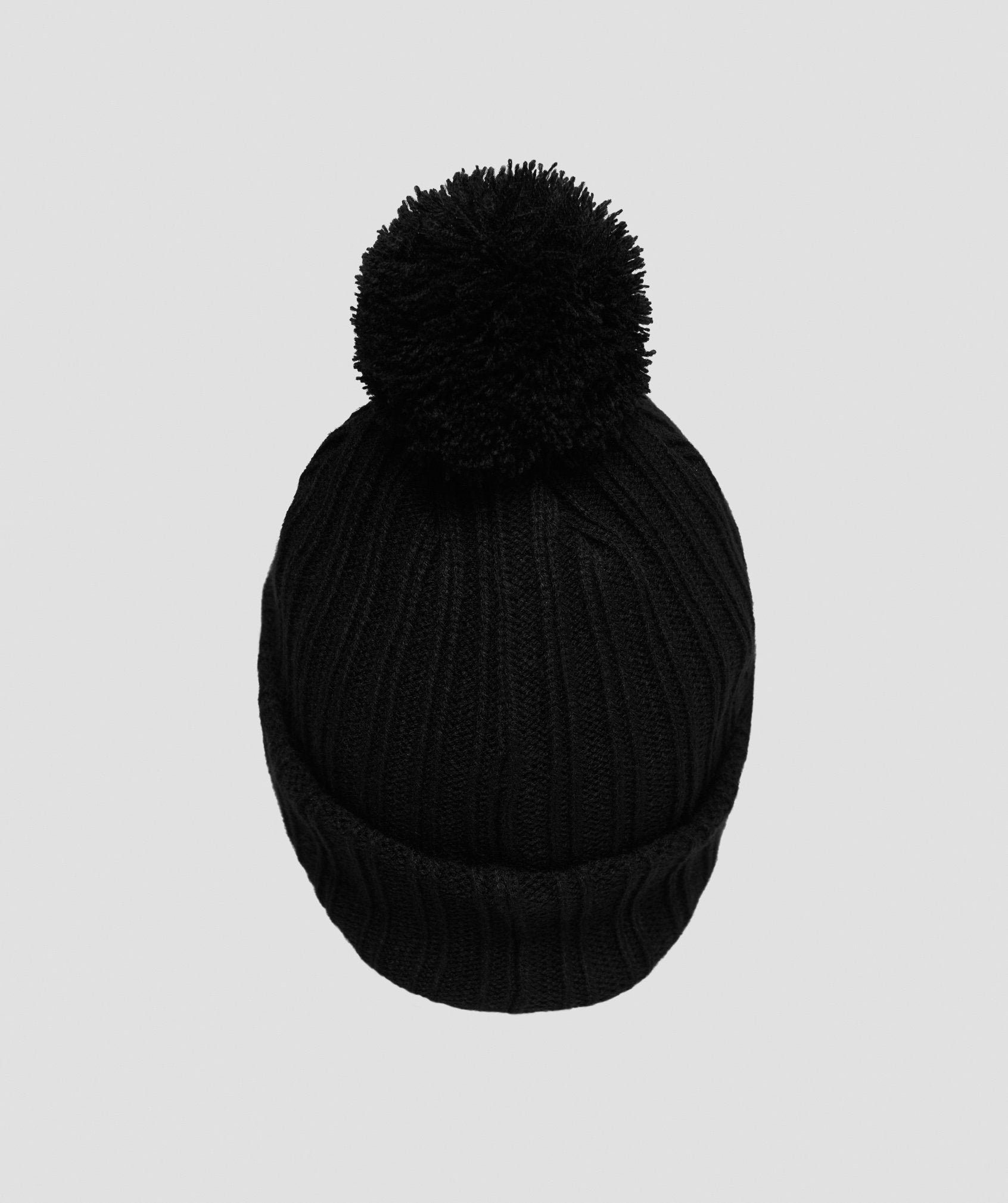 Bobble Hat in Black - view 2