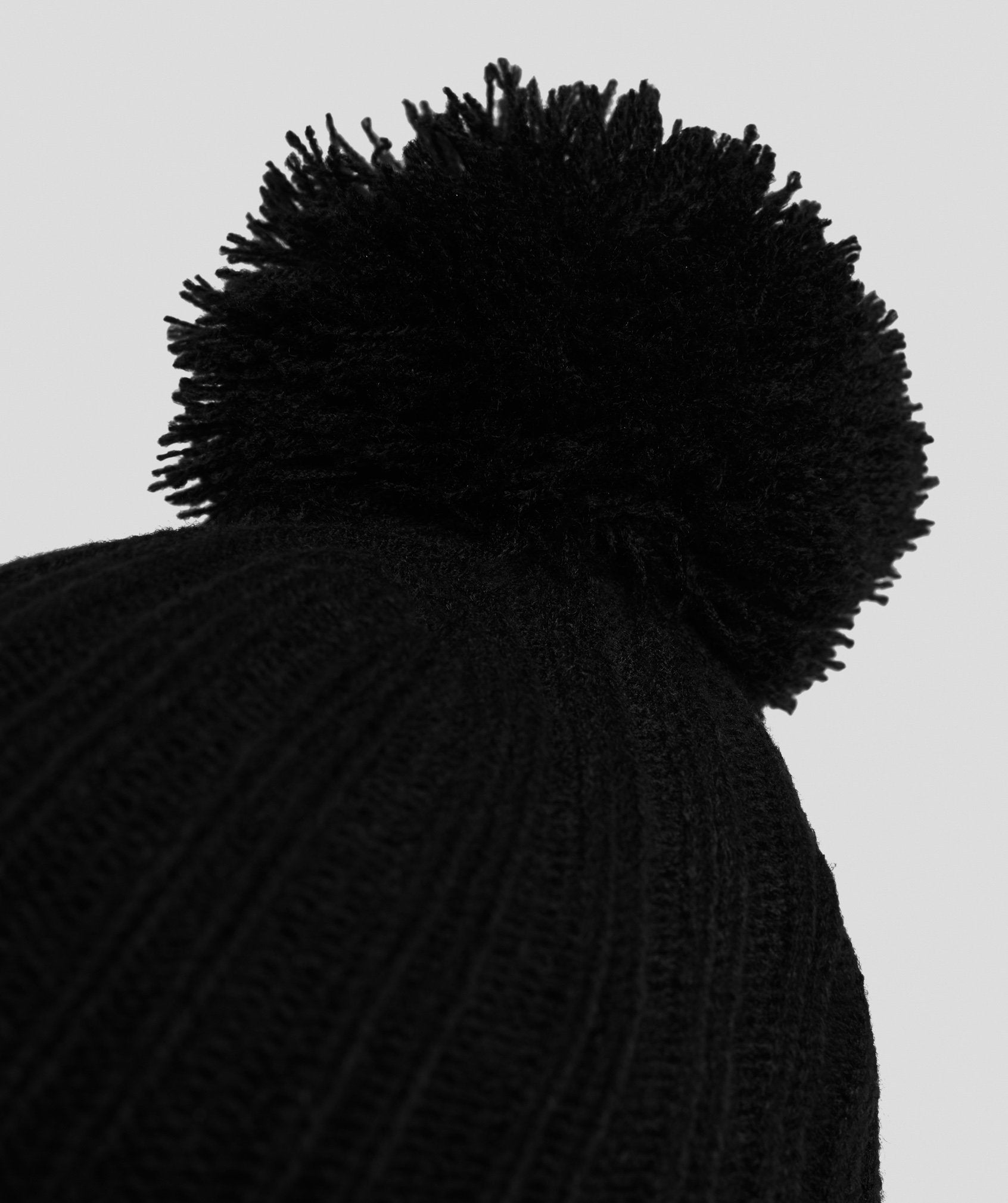 Bobble Hat in Black - view 4