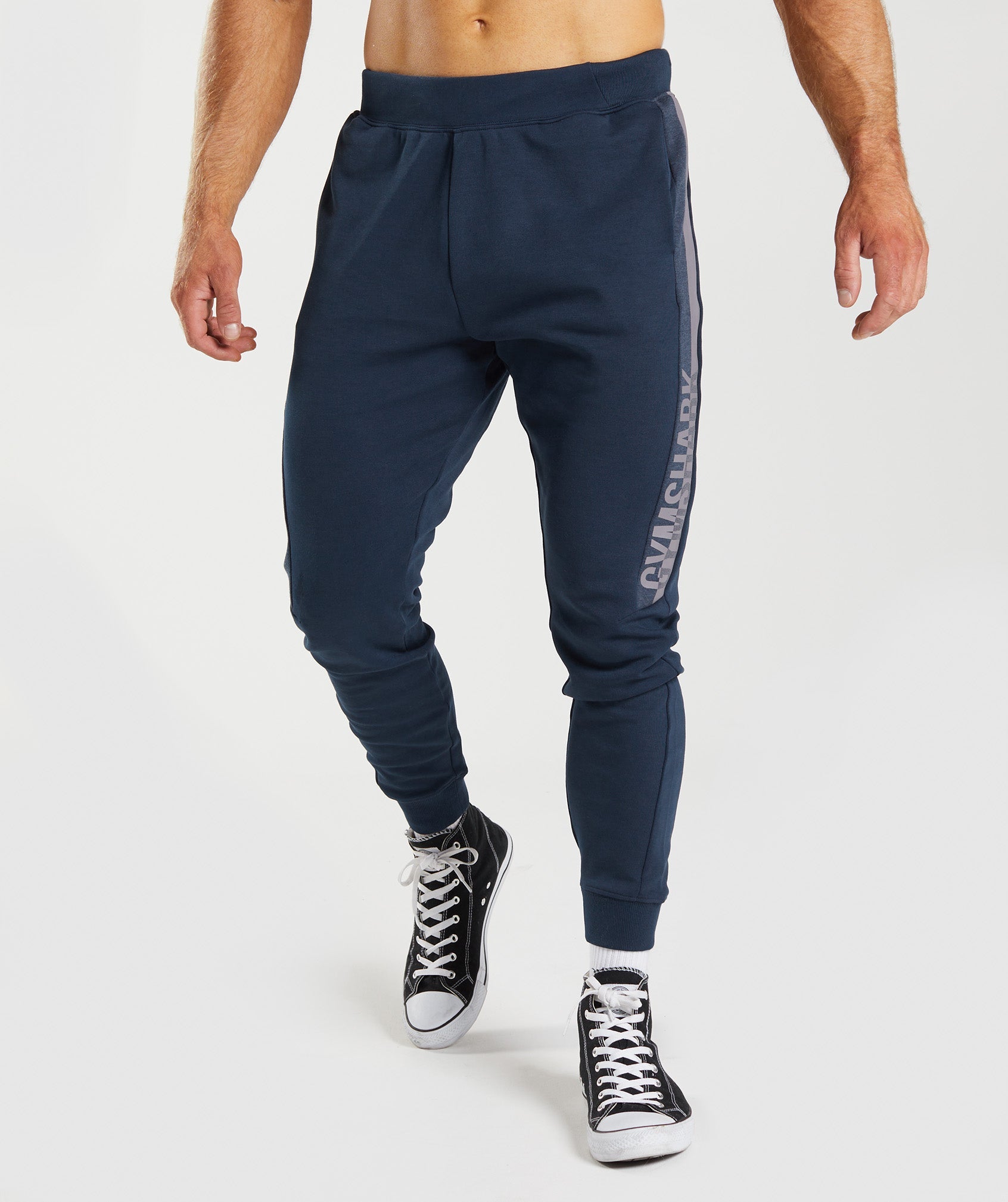 Bold React Joggers in Navy - view 1