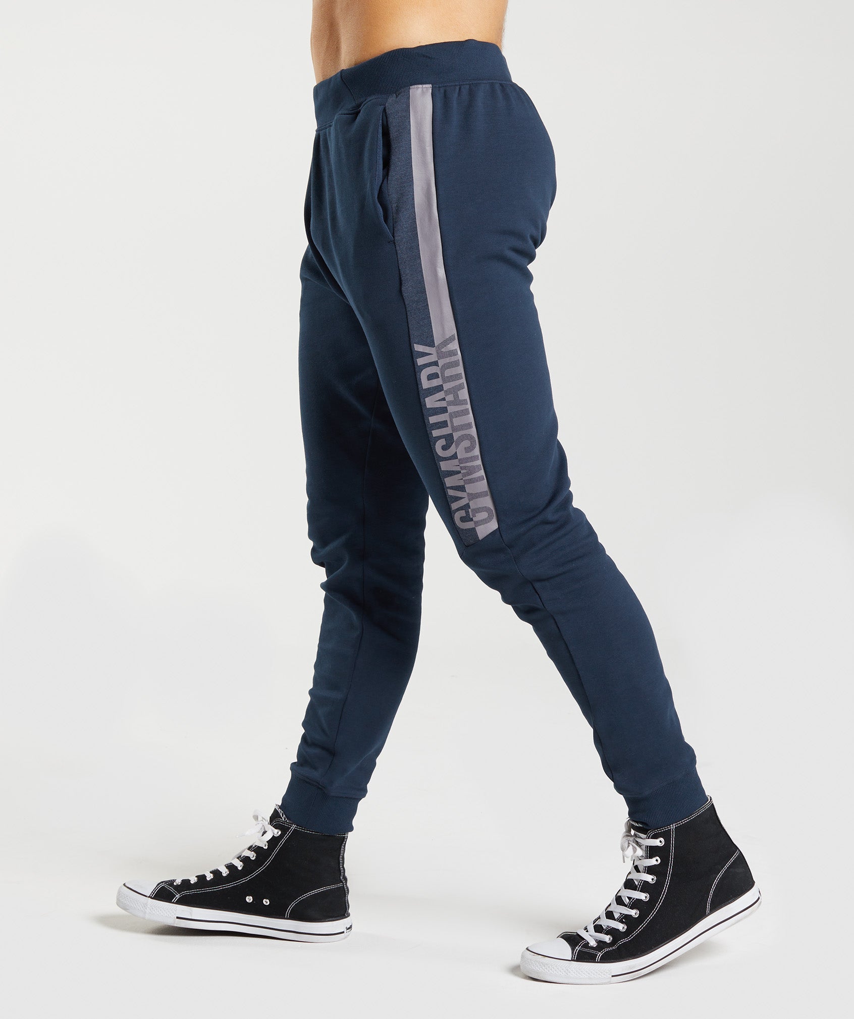 Bold React Joggers in Navy - view 3