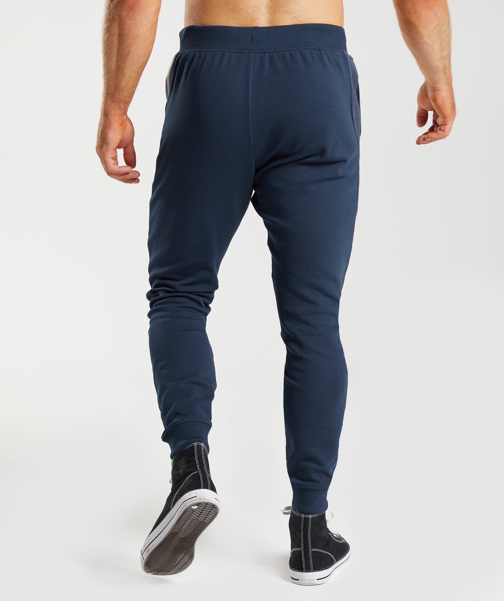 Bold React Joggers in Navy - view 2