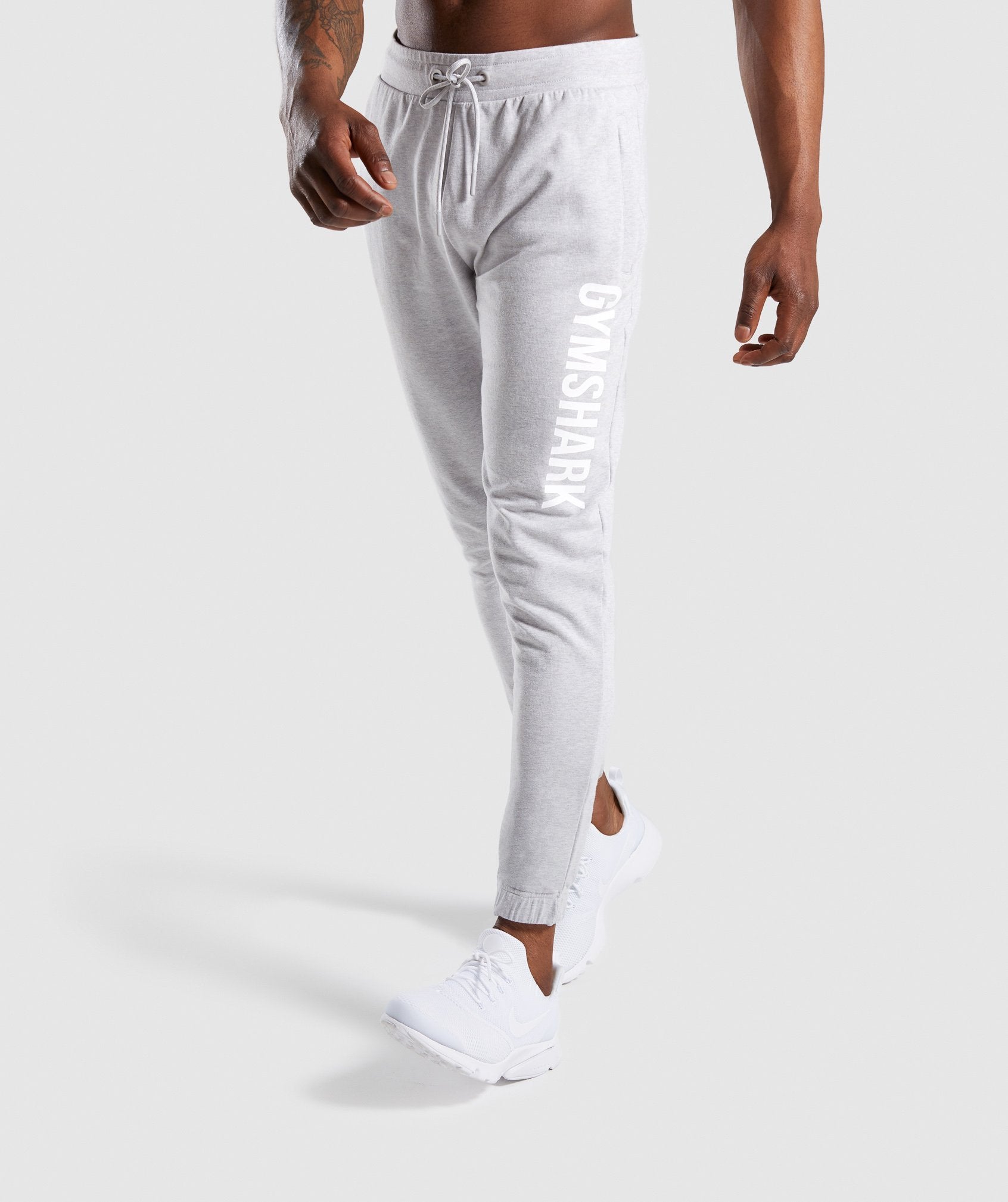 Bold Joggers in Light Grey - view 1