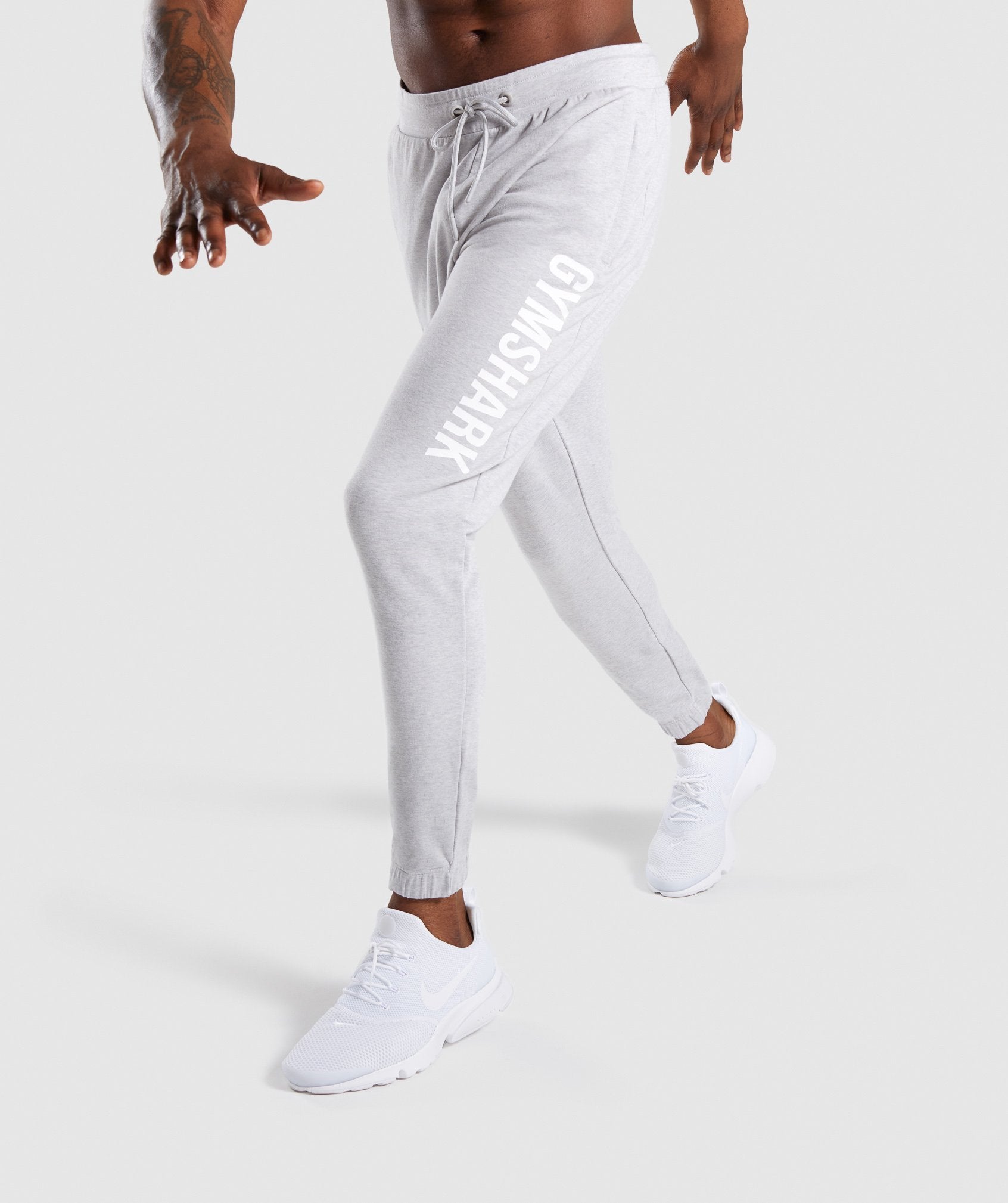 Bold Joggers in Light Grey - view 3