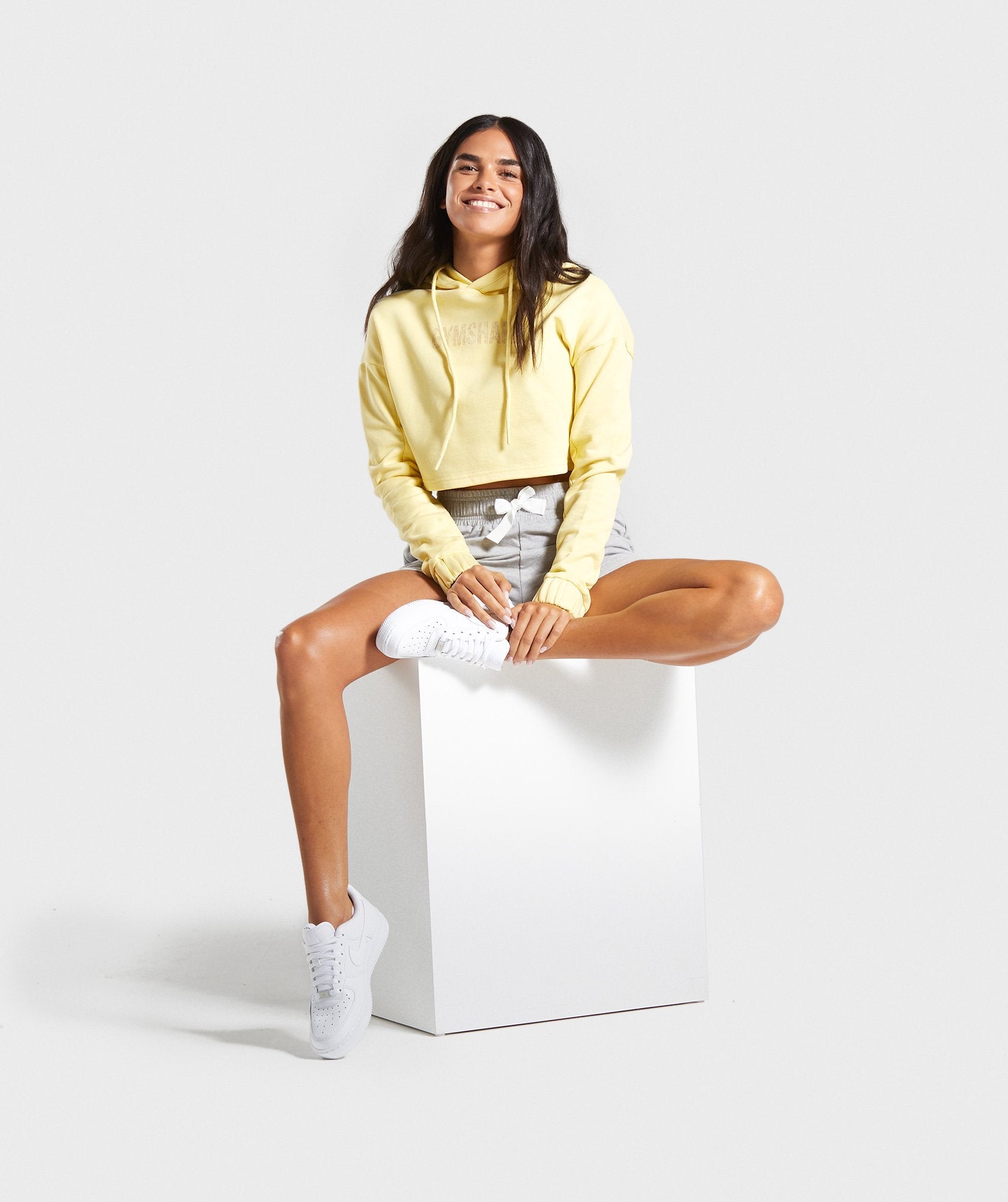 Botanic Graphic Hoodie in Yellow - view 4