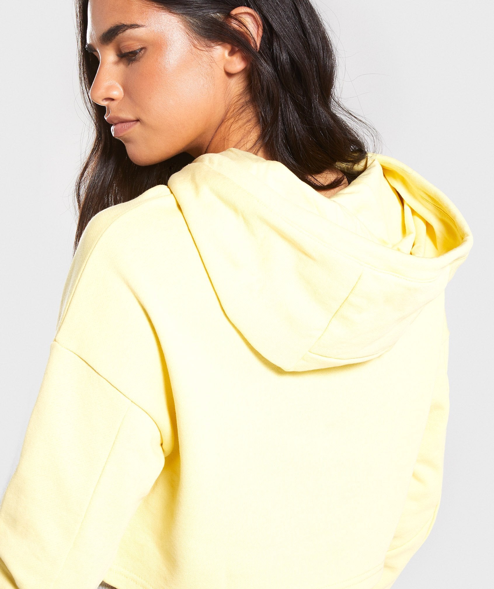 Botanic Graphic Hoodie in Yellow - view 5